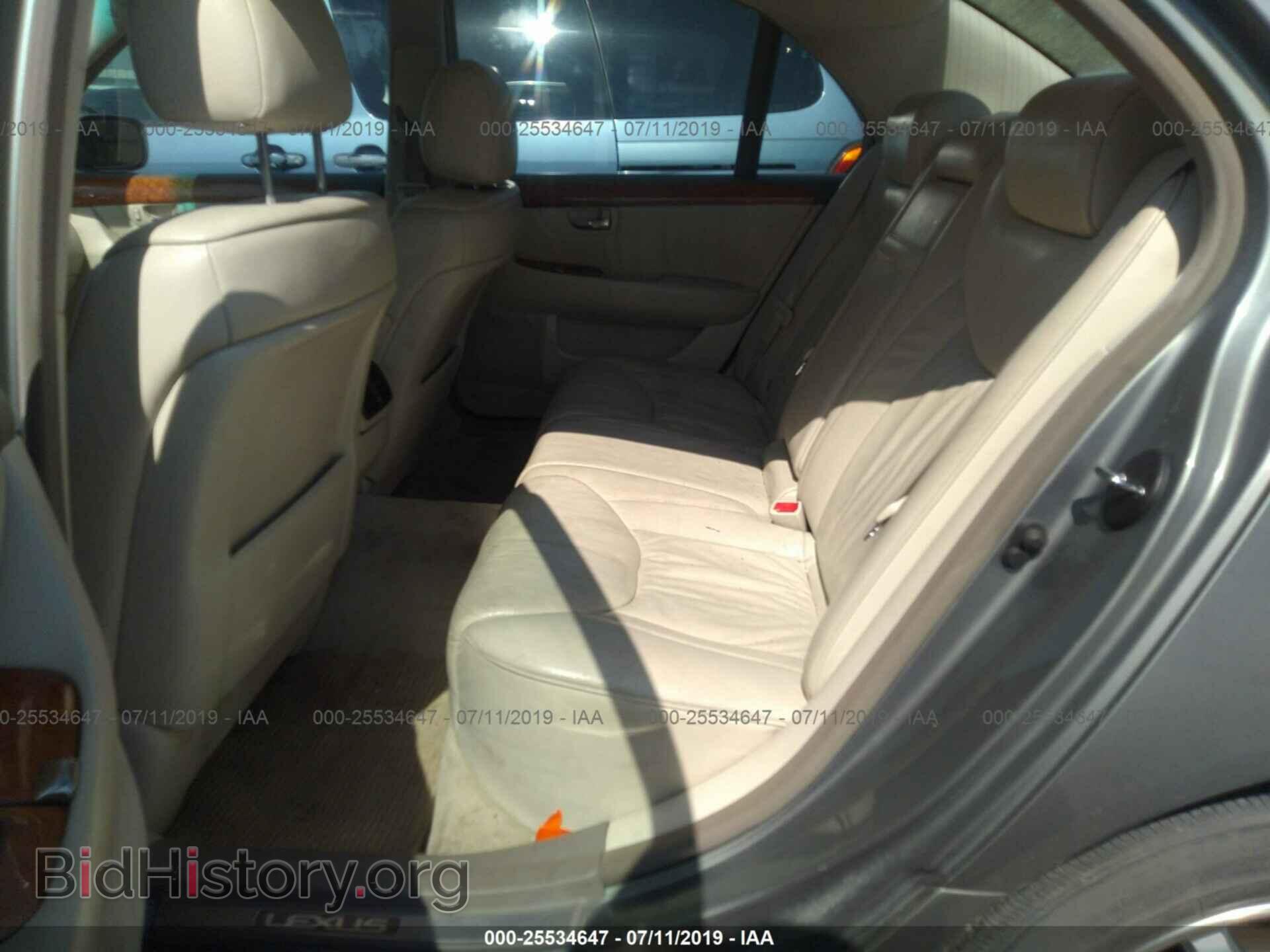 2002 LEXUS LS - VIN: JTHBN30F520053875 - Photo 8