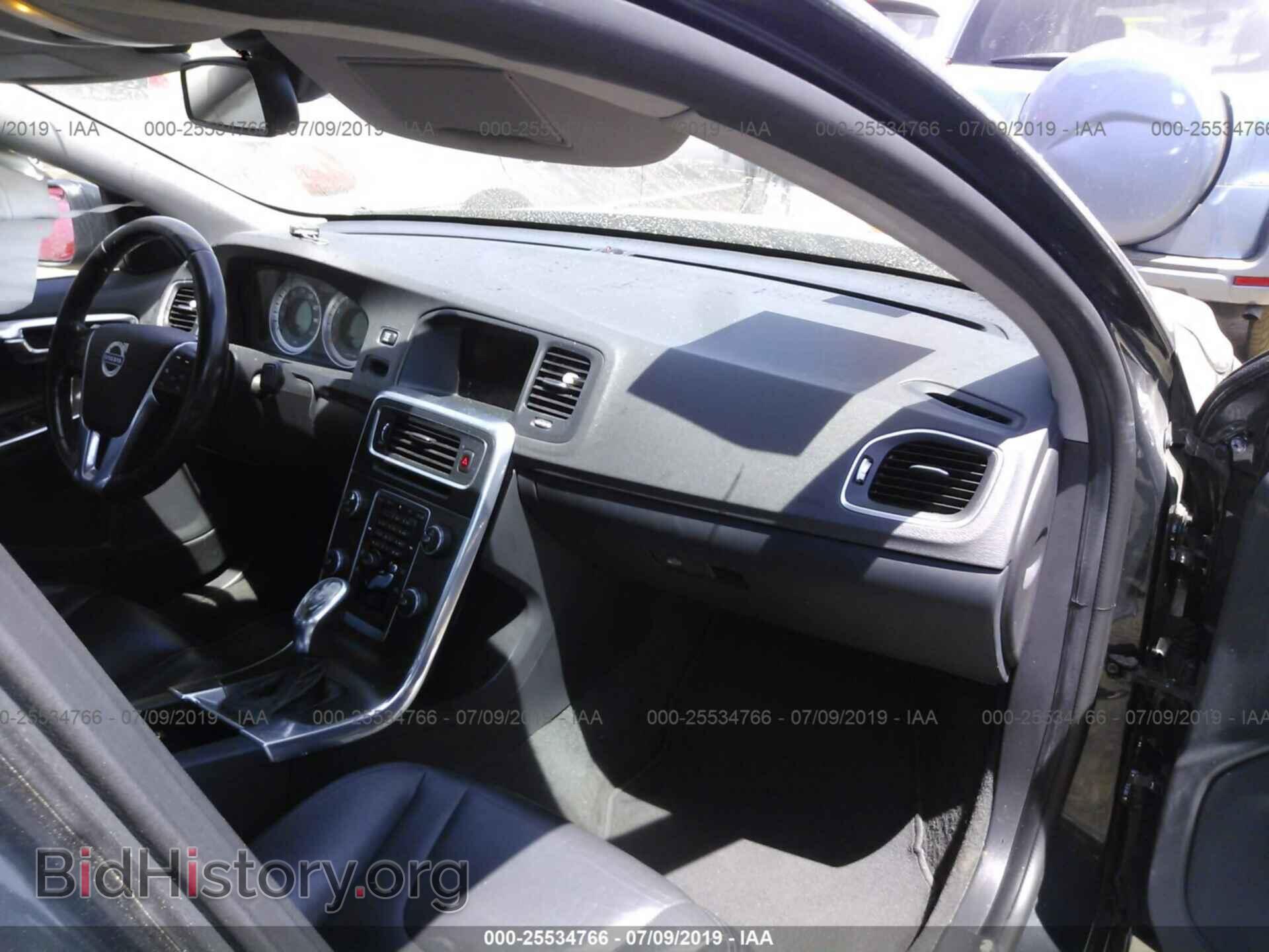 2013 VOLVO S60 - VIN: YV1612FH1D2227234 - Фото 5
