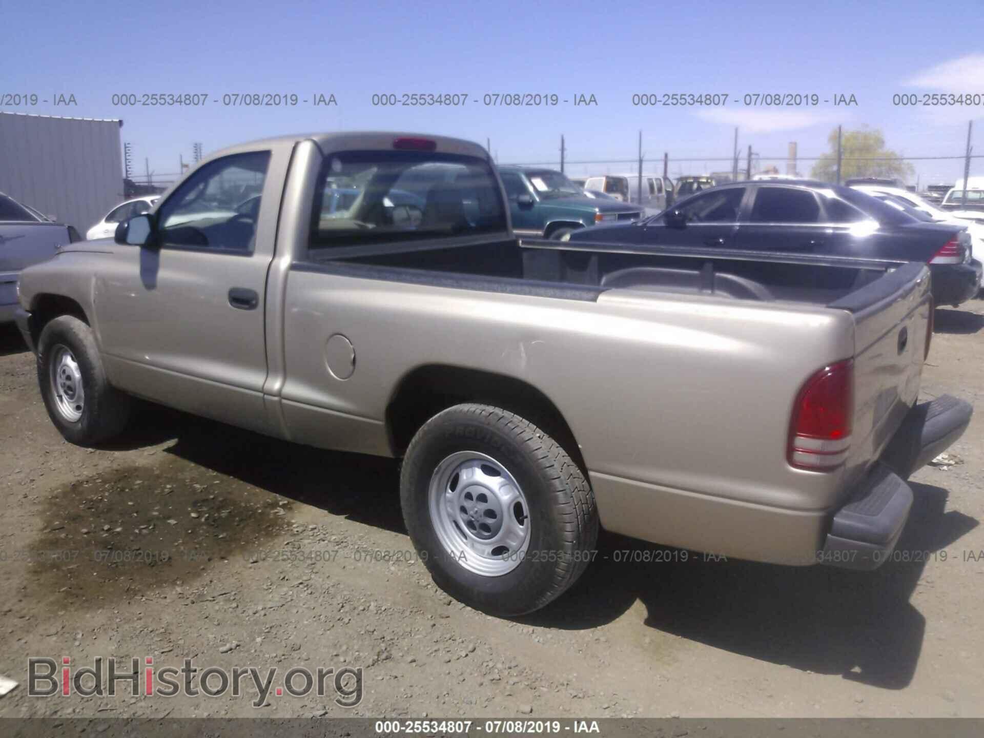 2004 DODGE DAKOTA - VIN: 1D7FL16K94S619468 - Фото 3