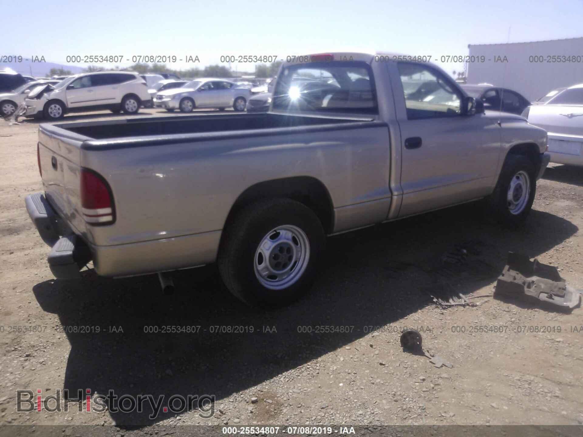 2004 DODGE DAKOTA - VIN: 1D7FL16K94S619468 - Фото 4