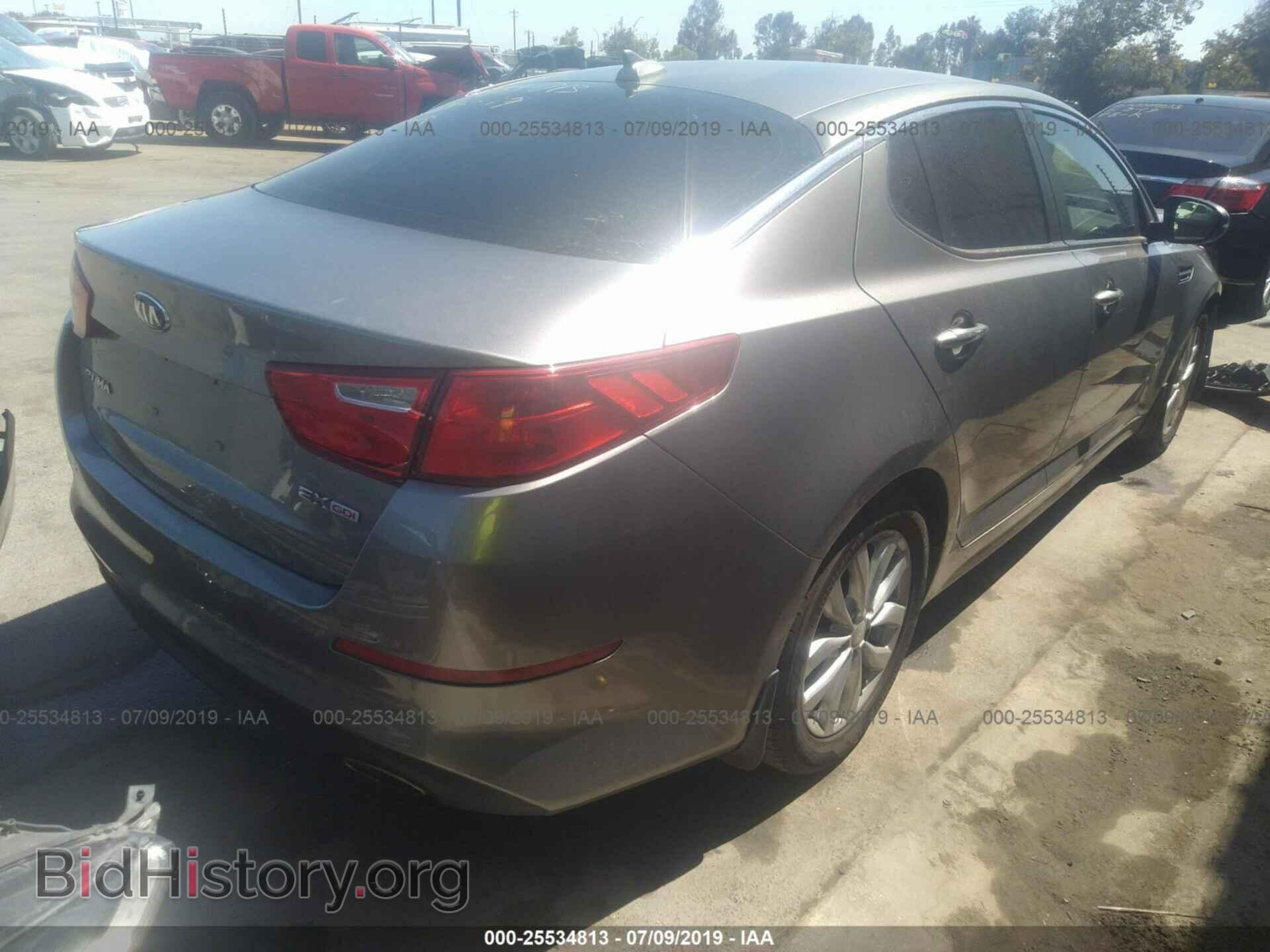 2014 KIA OPTIMA - VIN: 5XXGN4A78EG262678 - Фото 4