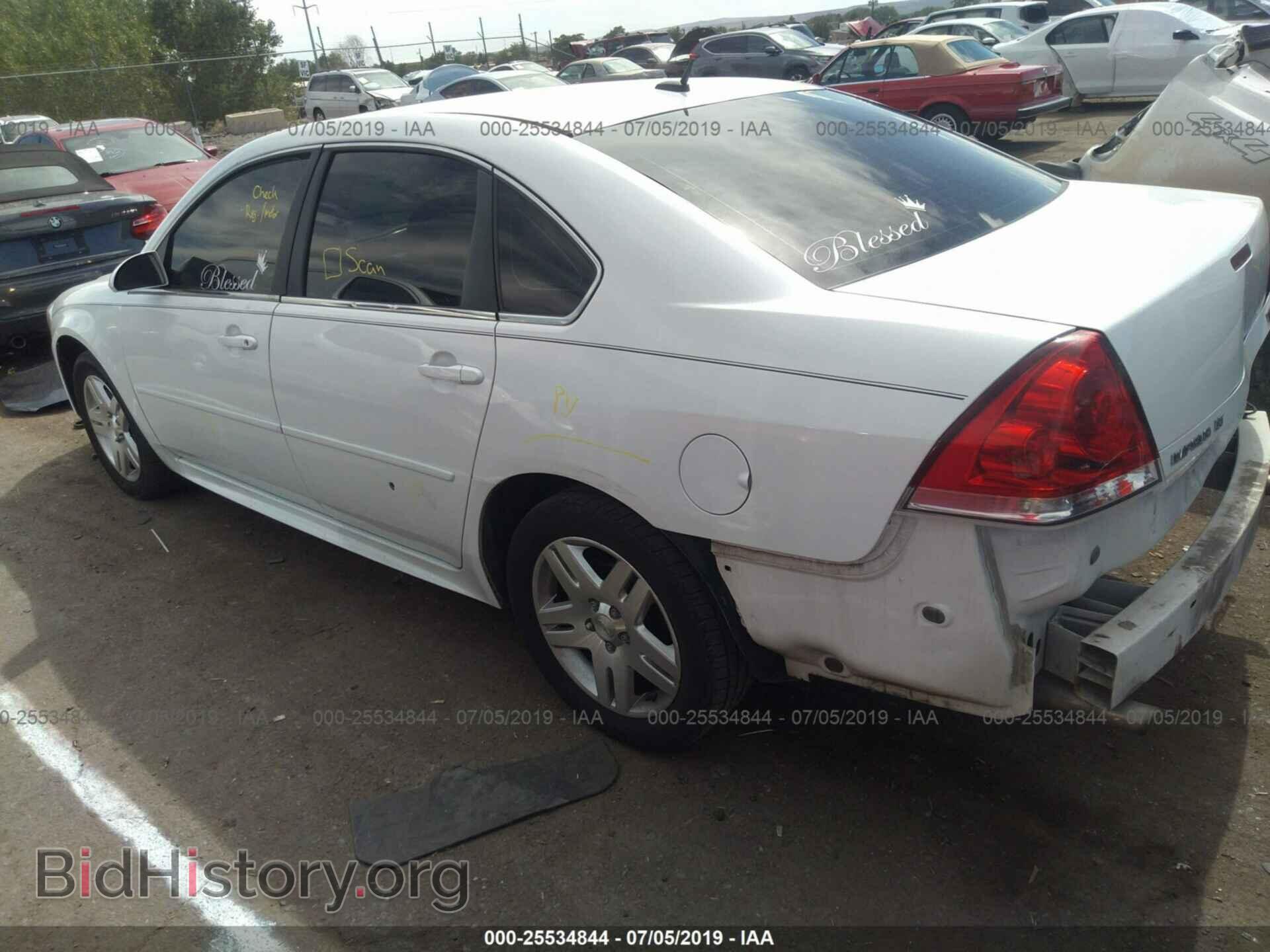 2013 CHEVROLET IMPALA - VIN: 2G1WG5E38D1219149 - Фото 3
