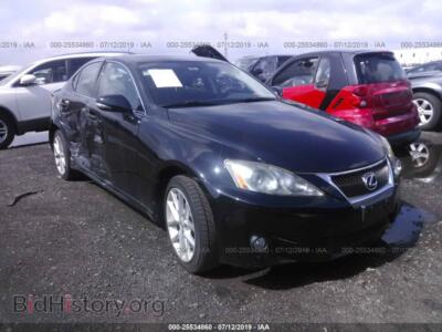 2011 Lexus IS 250, черный — VIN JTHCF5C22B5050831, IAAI