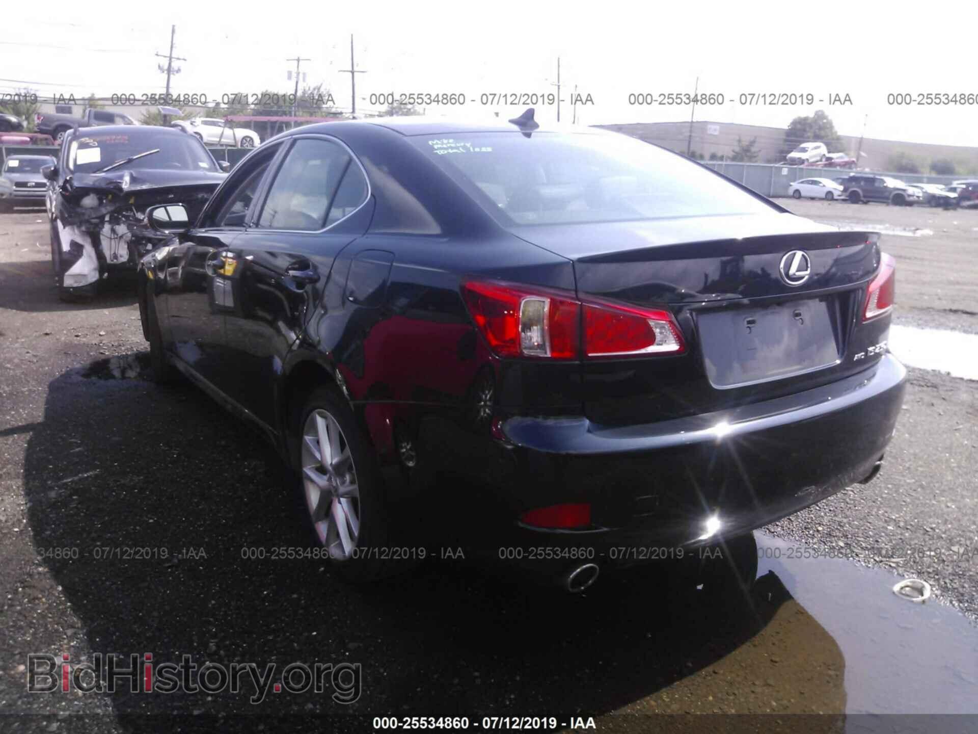2011 LEXUS IS - VIN: JTHCF5C22B5050831 - Фото 3