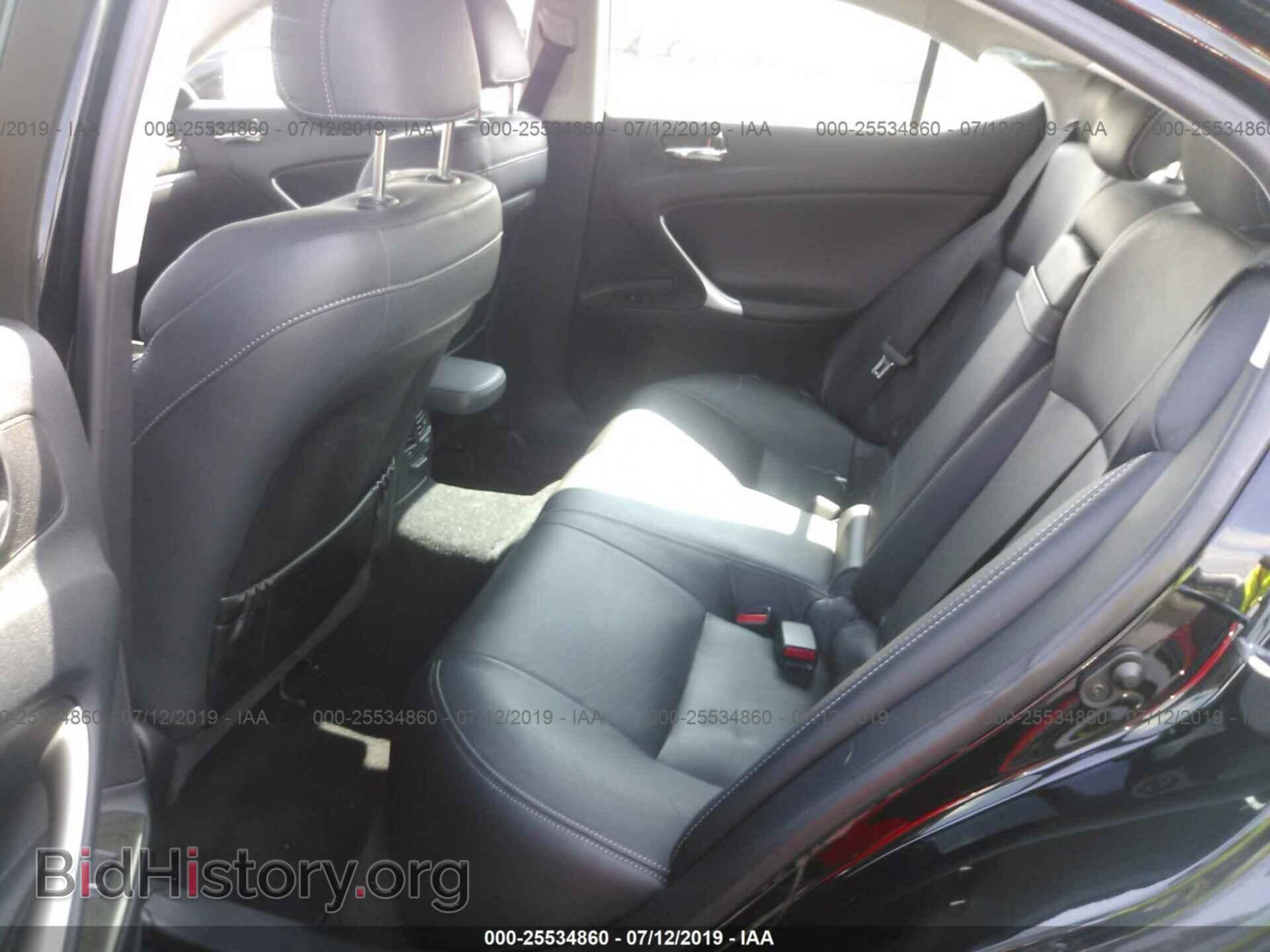 2011 LEXUS IS - VIN: JTHCF5C22B5050831 - Фото 8