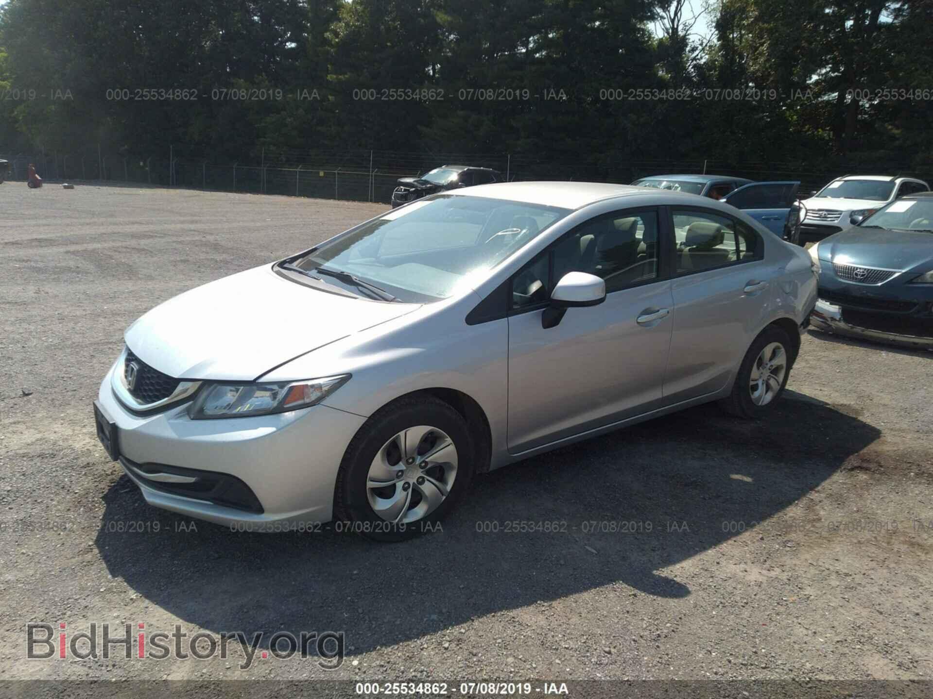2013 HONDA CIVIC - VIN: 19XFB2F56DE025906 - Фото 2
