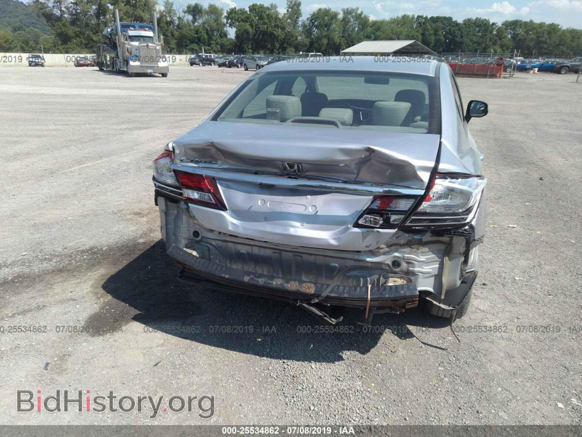 2013 HONDA CIVIC - VIN: 19XFB2F56DE025906 - Фото 6