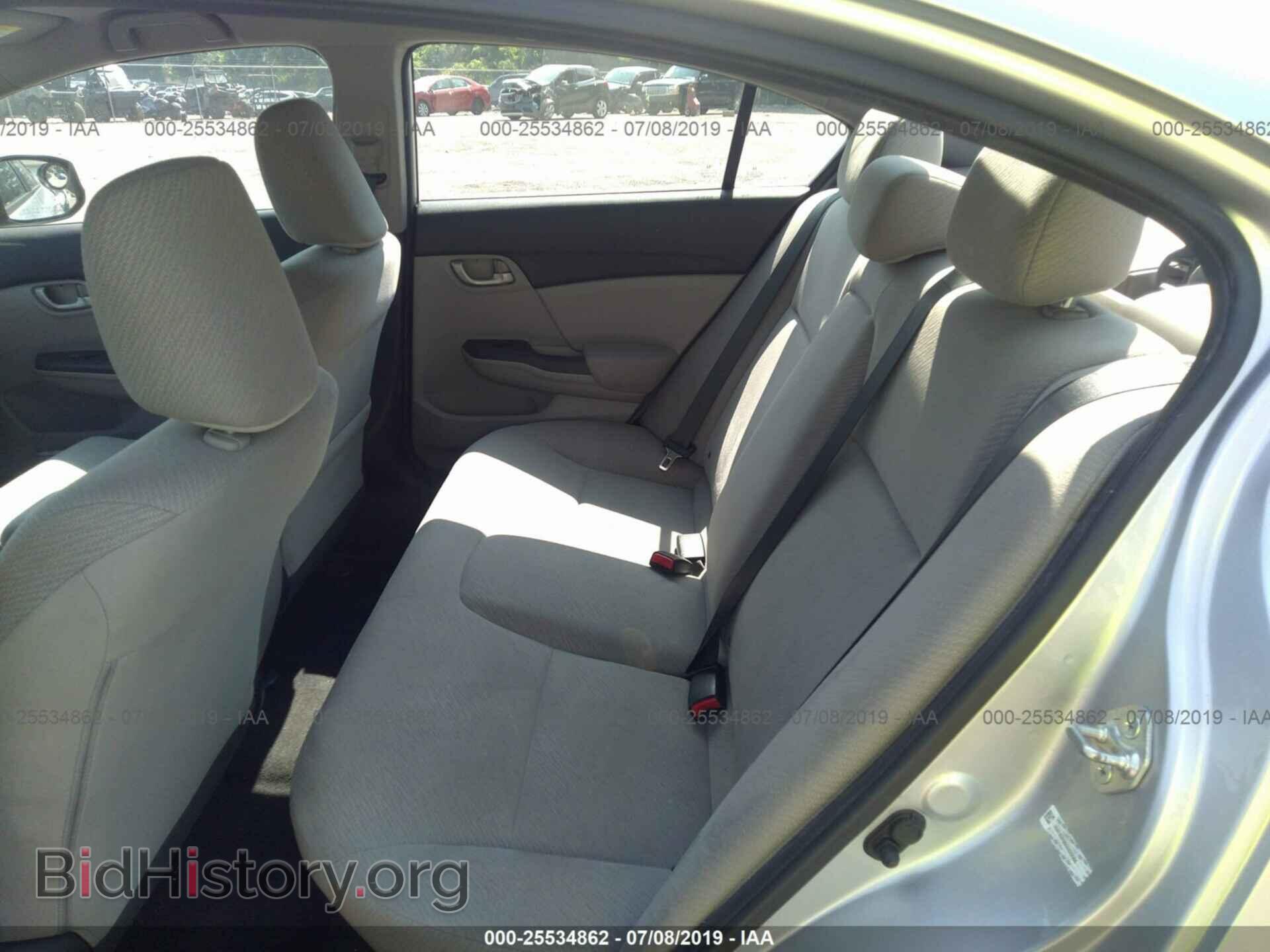 2013 HONDA CIVIC - VIN: 19XFB2F56DE025906 - Фото 8