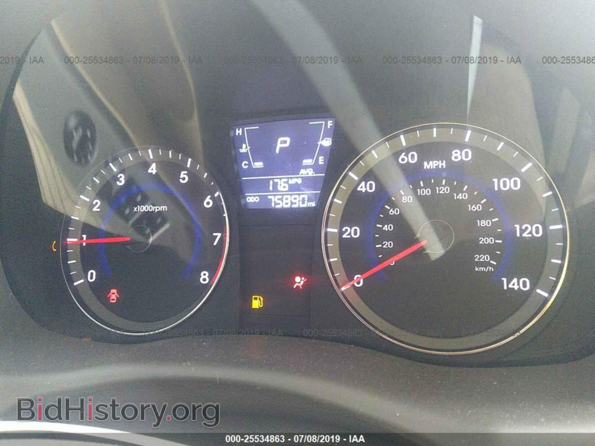2013 HYUNDAI ACCENT - VIN: KMHCU4AE2DU314052 - Фото 7