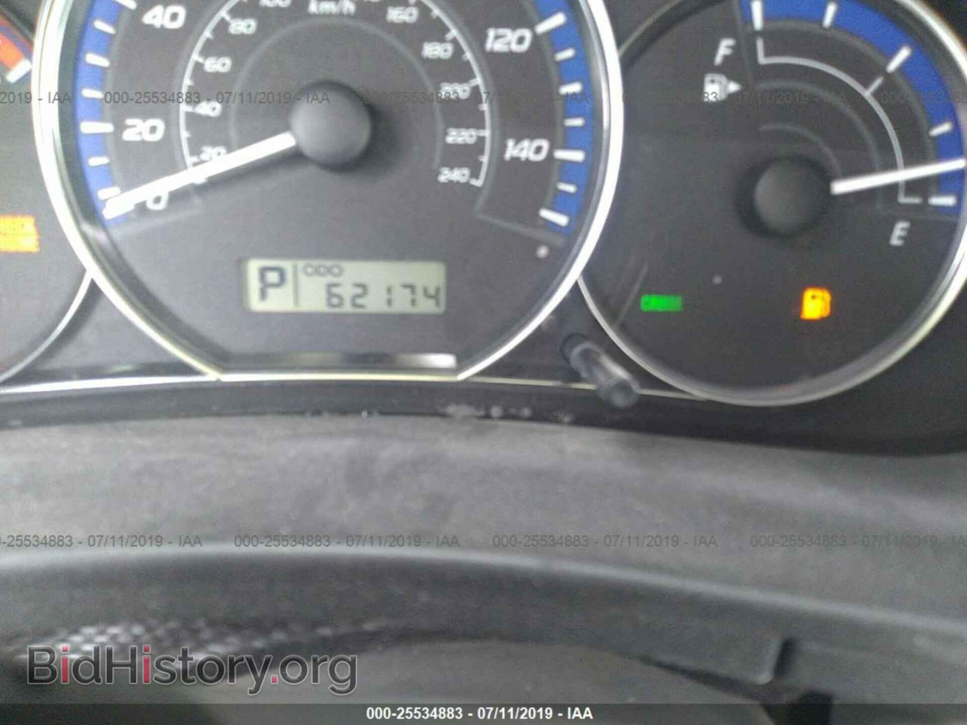2011 SUBARU FORESTER - VIN: JF2SHABC7BH716351 - Фото 7