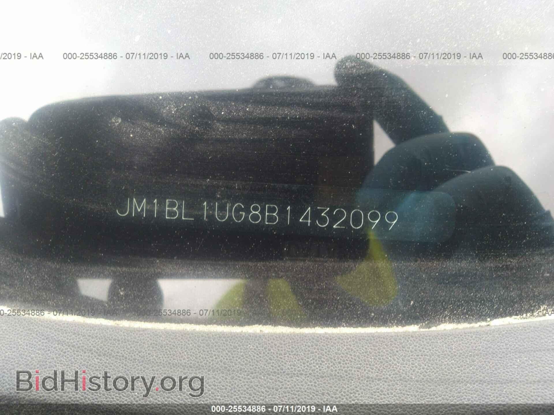 2011 MAZDA 3 - VIN: JM1BL1UG8B1432099 - Фото 9