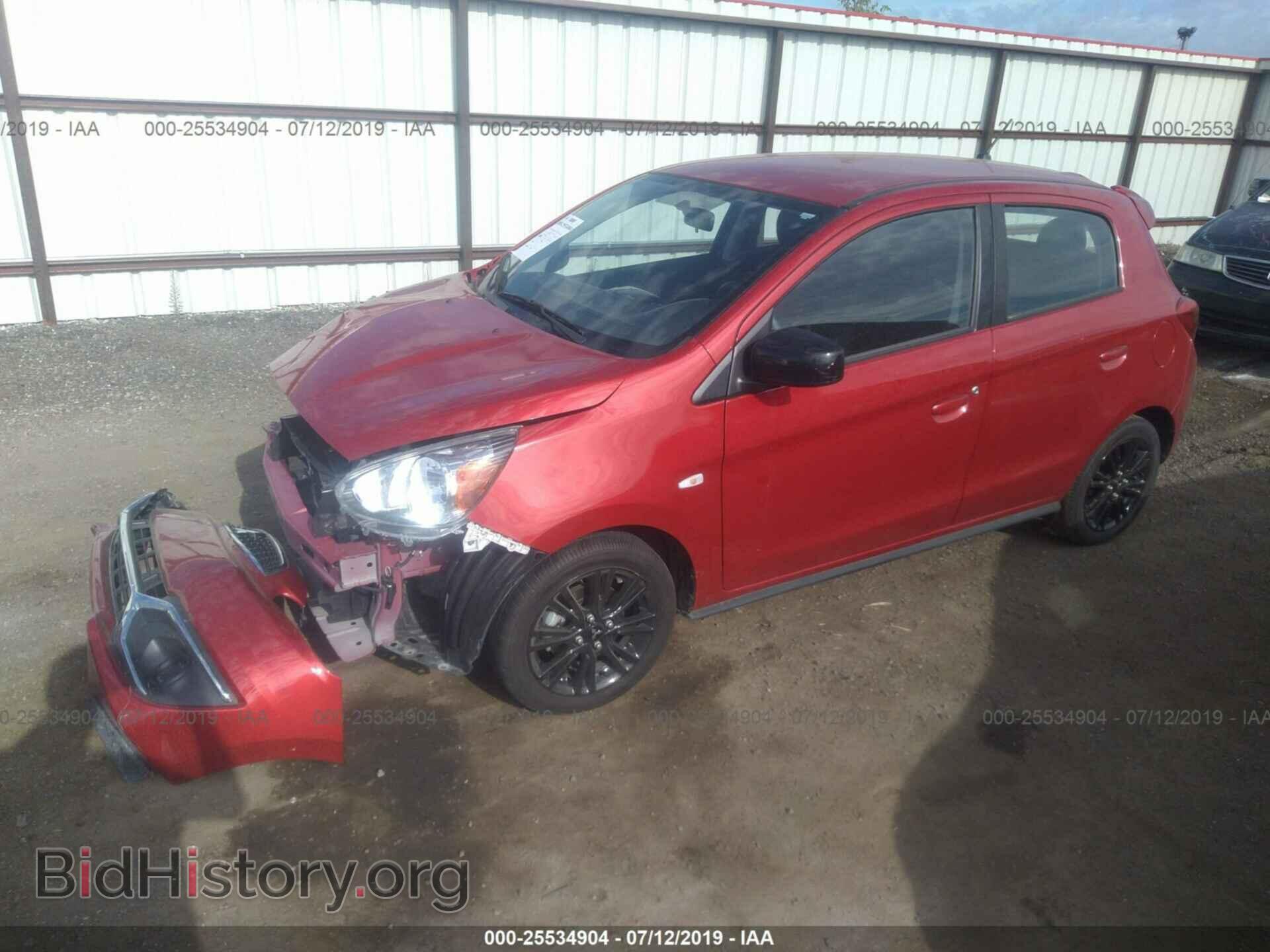 2019 MITSUBISHI MIRAGE - VIN: ML32A5HJ5KH002401 - Фото 2