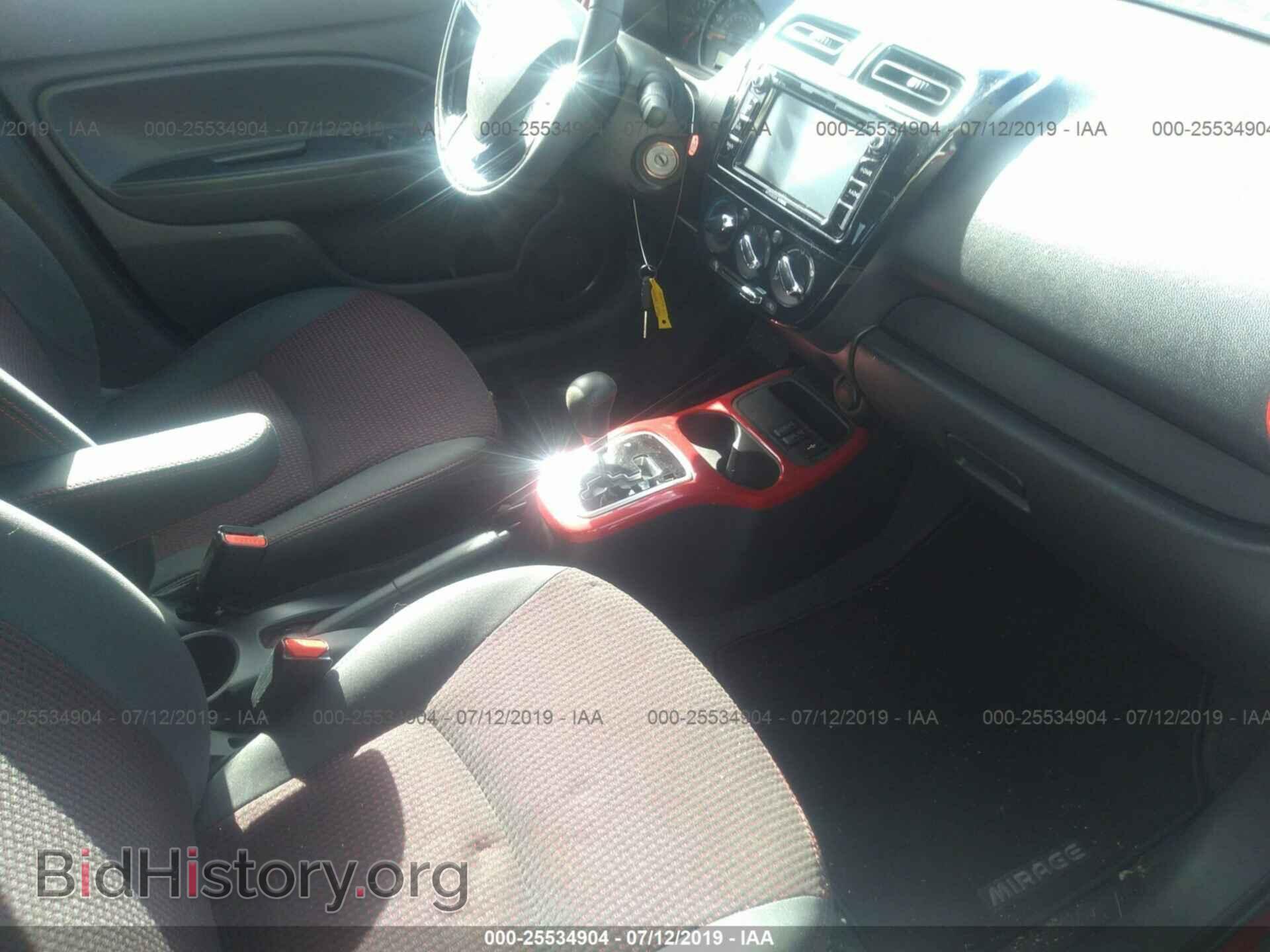 2019 MITSUBISHI MIRAGE - VIN: ML32A5HJ5KH002401 - Фото 5