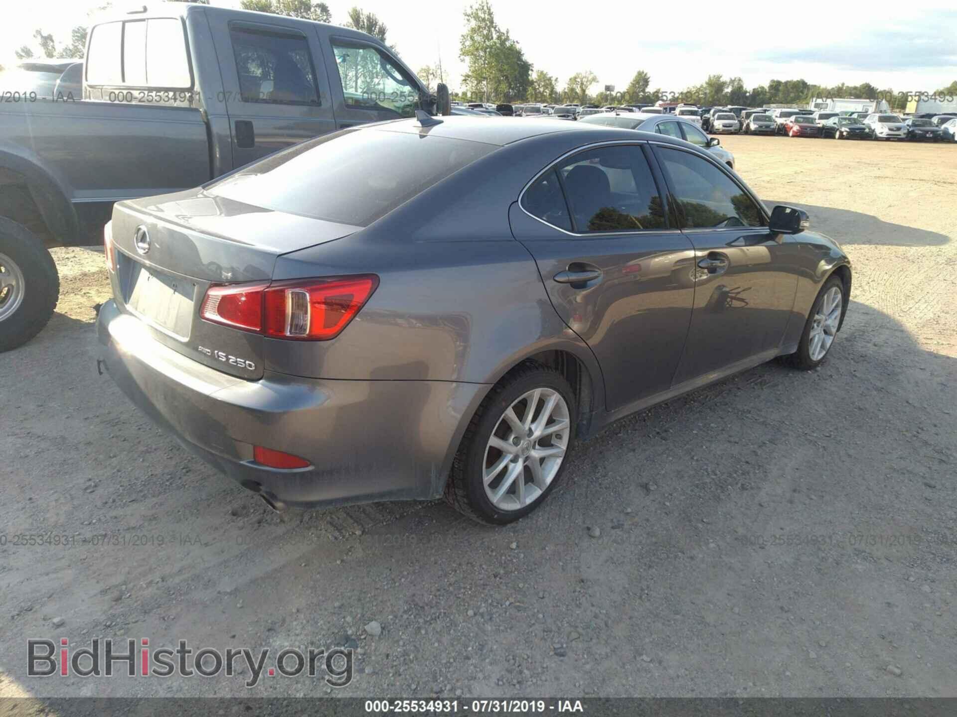 2012 LEXUS IS - VIN: JTHCF5C29C5054862 - Фото 4