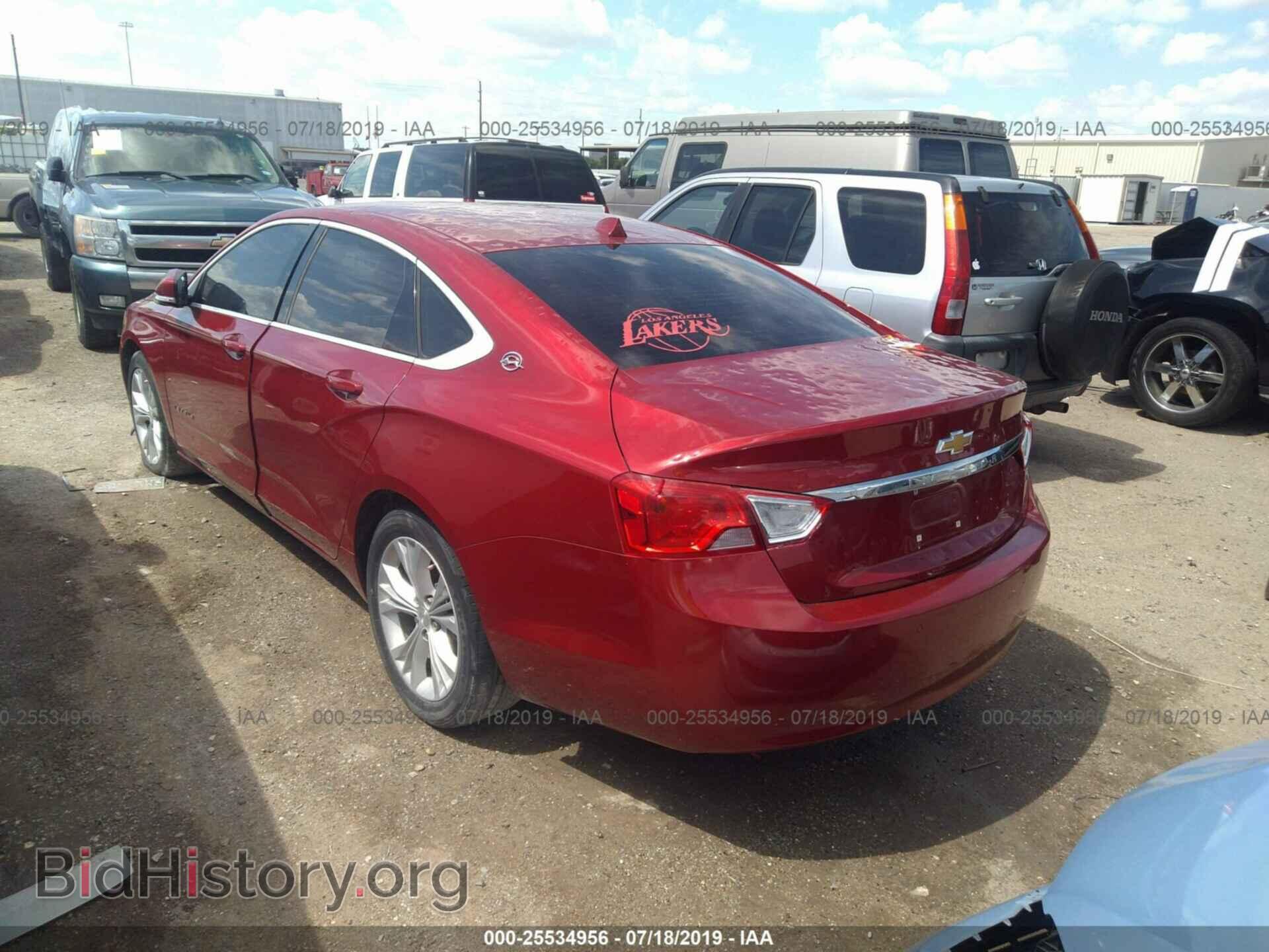 2014 CHEVROLET IMPALA - VIN: 2G1125S34E9108775 - Фото 3