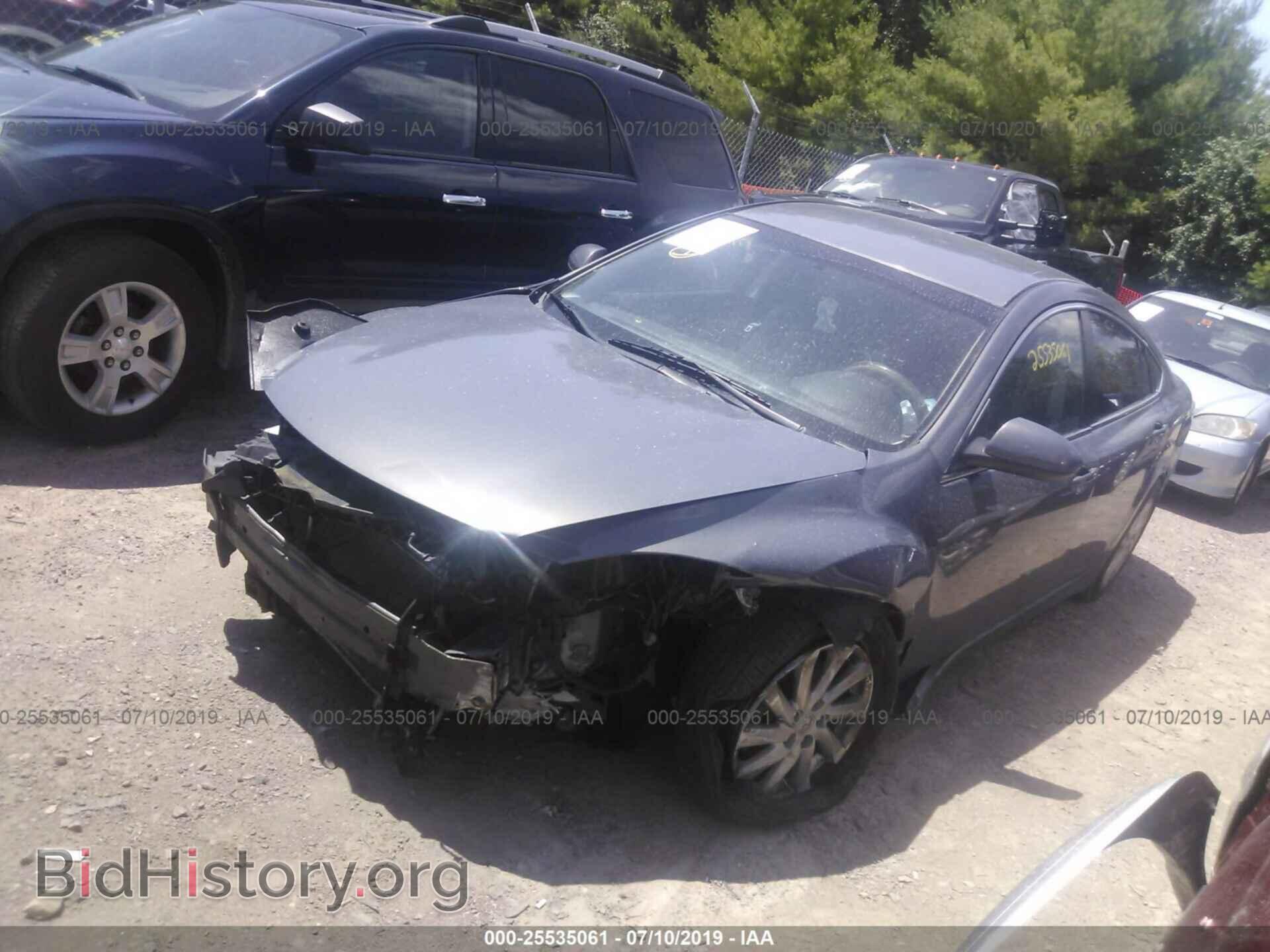 2011 MAZDA 6 - VIN: 1YVHZ8CH7B5M29225 - Фото 2