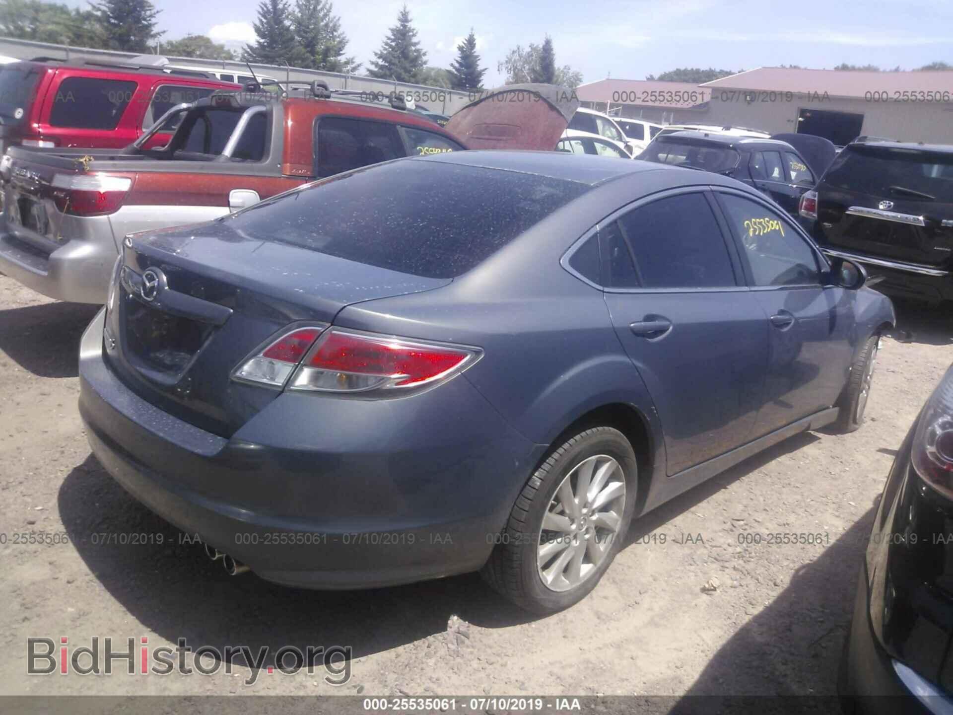 2011 MAZDA 6 - VIN: 1YVHZ8CH7B5M29225 - Фото 4