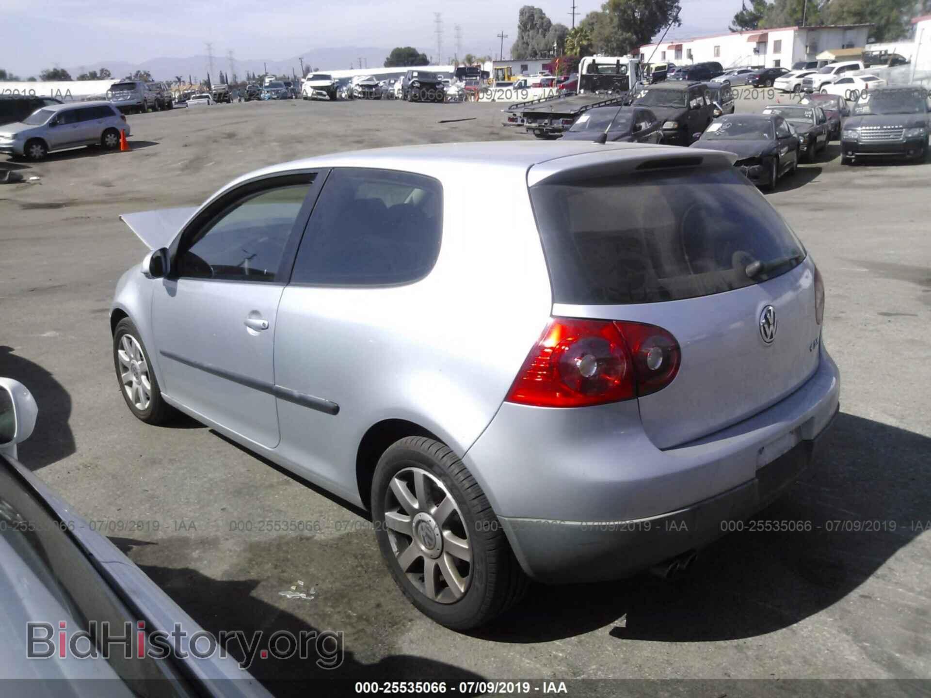 2007 VOLKSWAGEN RABBIT - VIN: WVWBS71K67W062344 - Фото 3