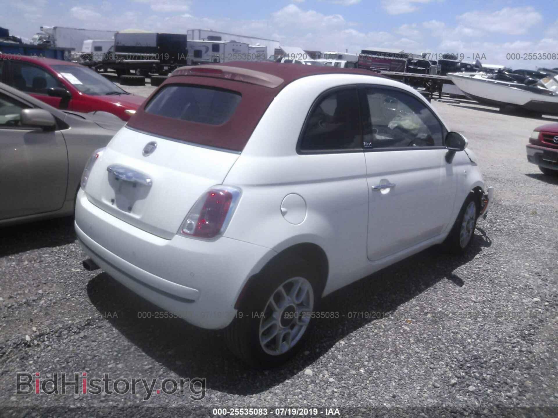 2015 FIAT 500 - VIN: 3C3CFFDR2FT607928 - Фото 4