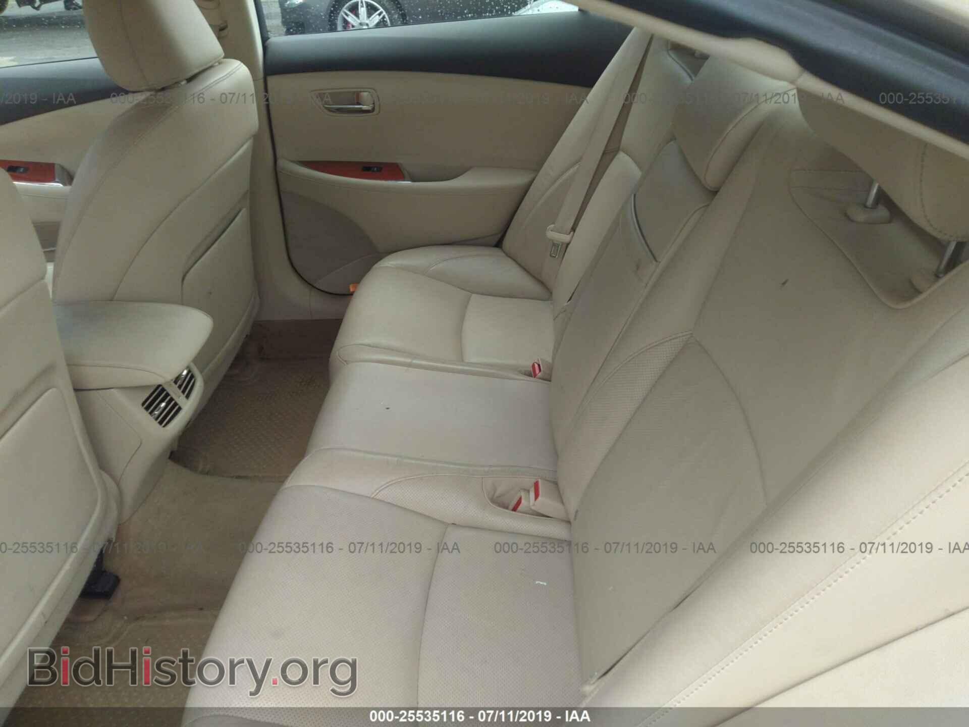 2011 LEXUS ES - VIN: JTHBK1EG8B2445333 - Фото 8