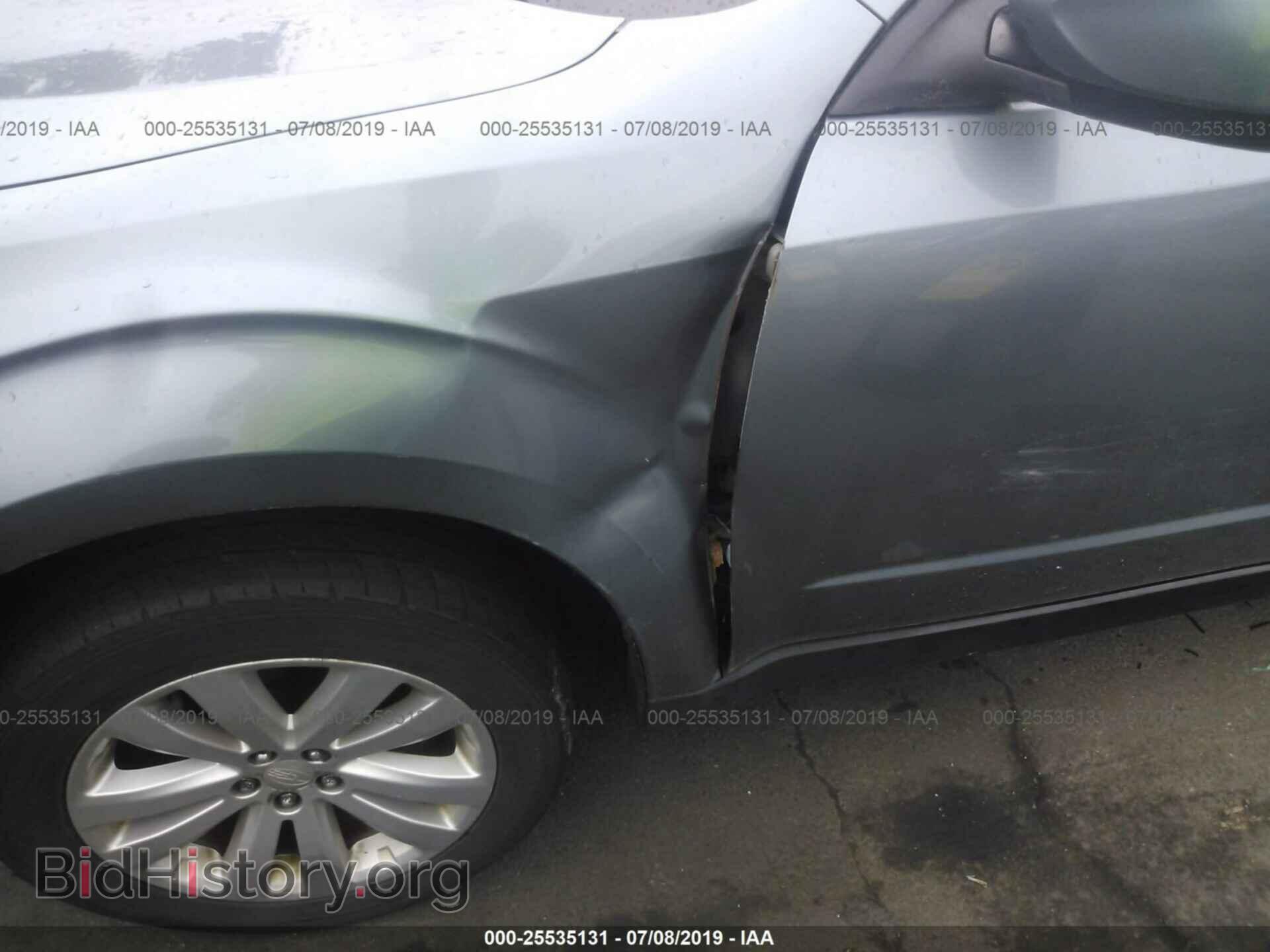 2011 SUBARU FORESTER - VIN: JF2SHADC5BH701196 - Фото 6