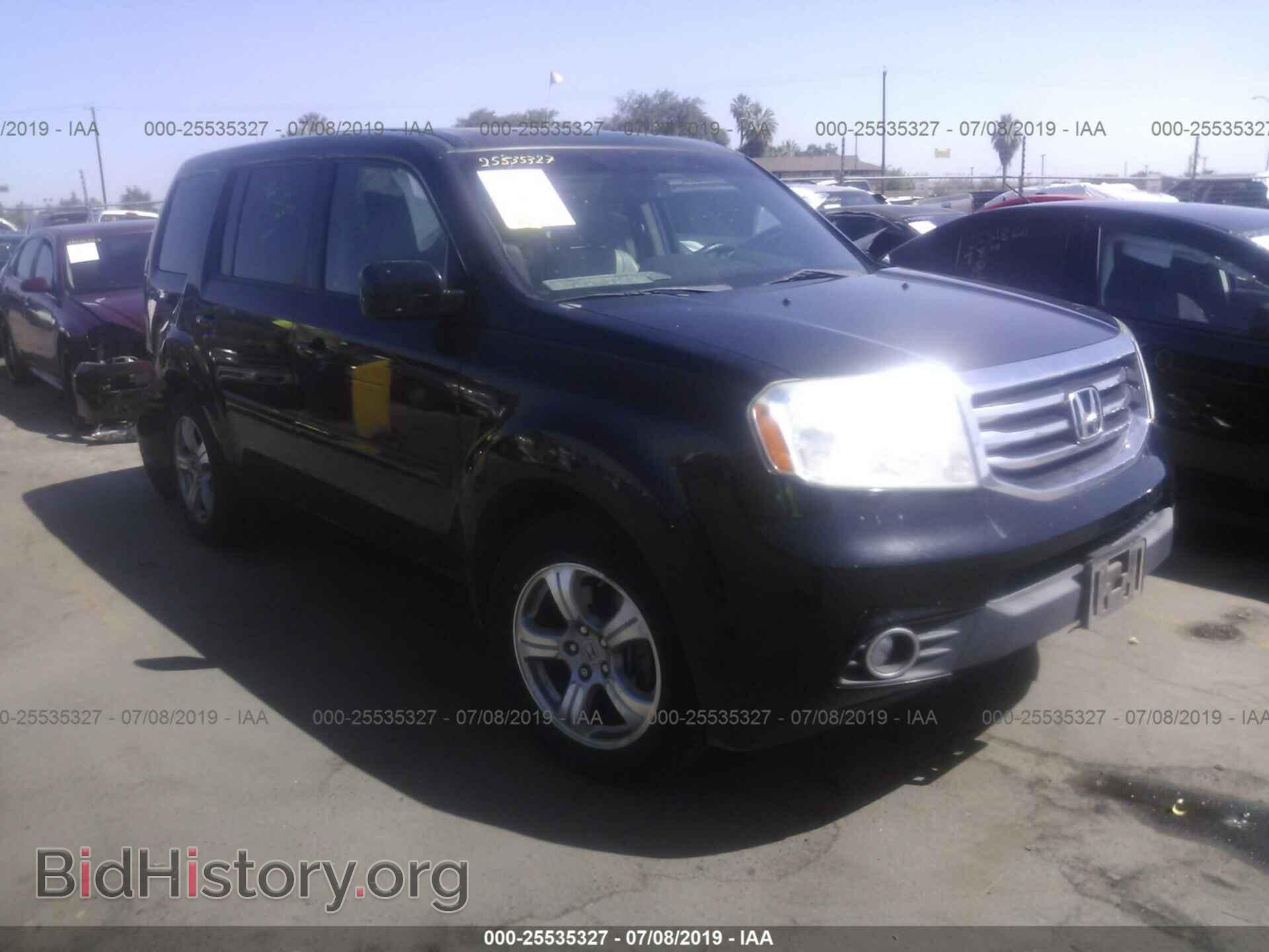 Фотография 5FNYF4H66CB054295 - HONDA PILOT 2012