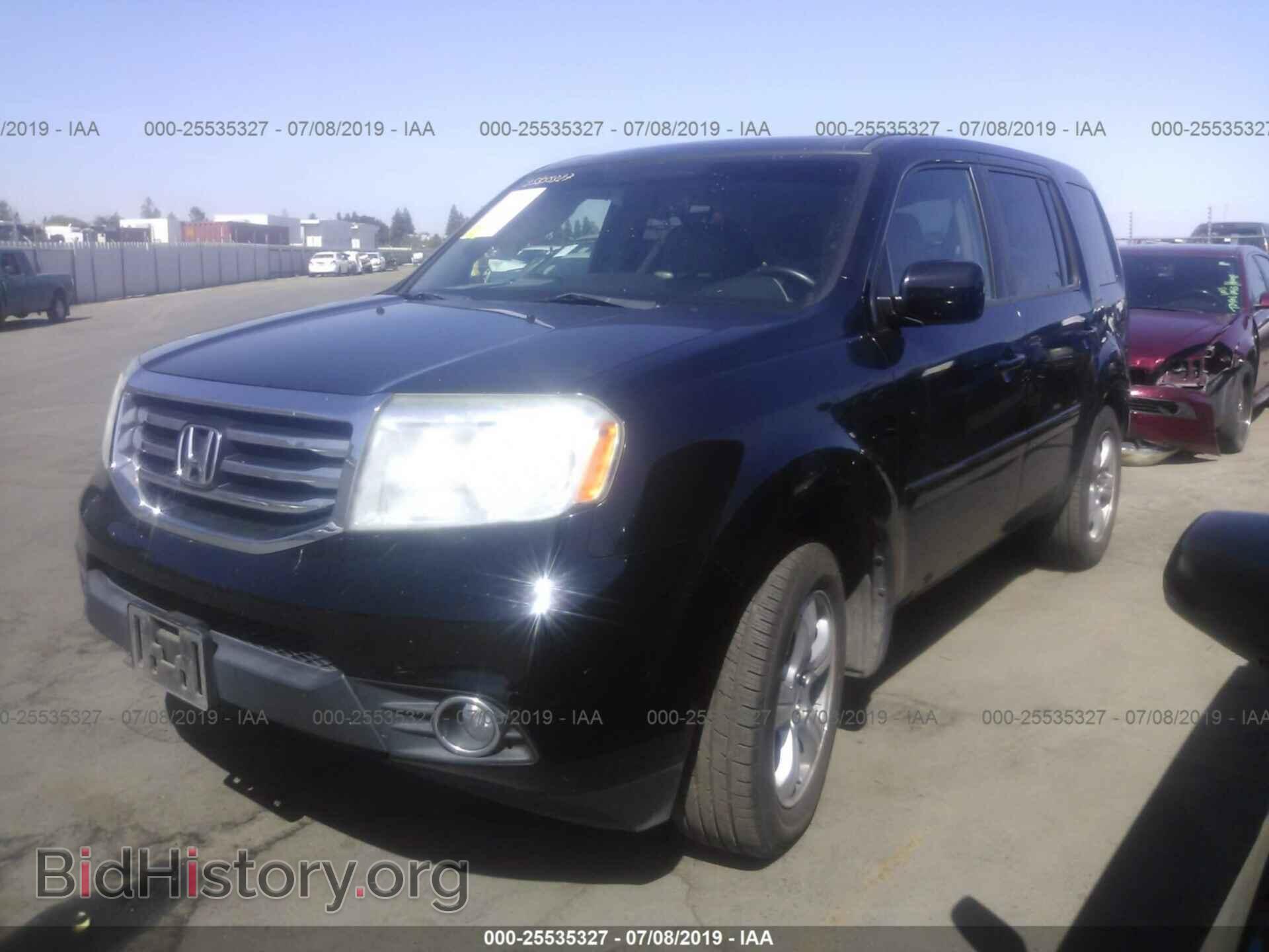 2012 HONDA PILOT - VIN: 5FNYF4H66CB054295 - Фото 2