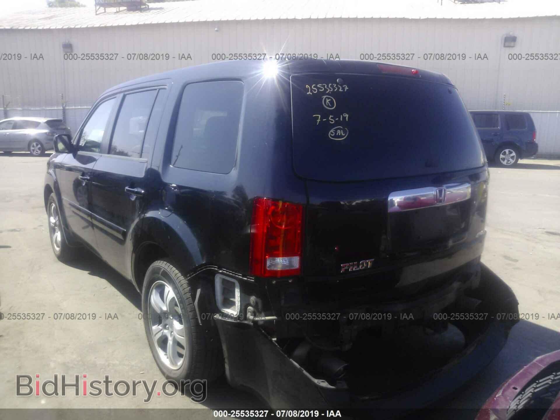 2012 HONDA PILOT - VIN: 5FNYF4H66CB054295 - Фото 3