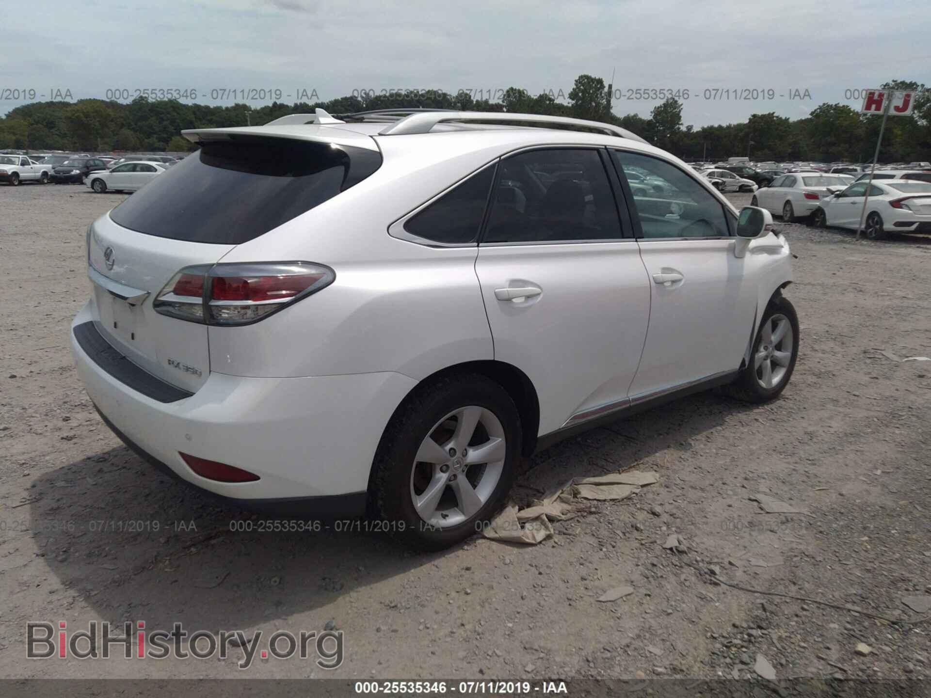 2013 LEXUS RX - VIN: 2T2BK1BA2DC157700 - Фото 4