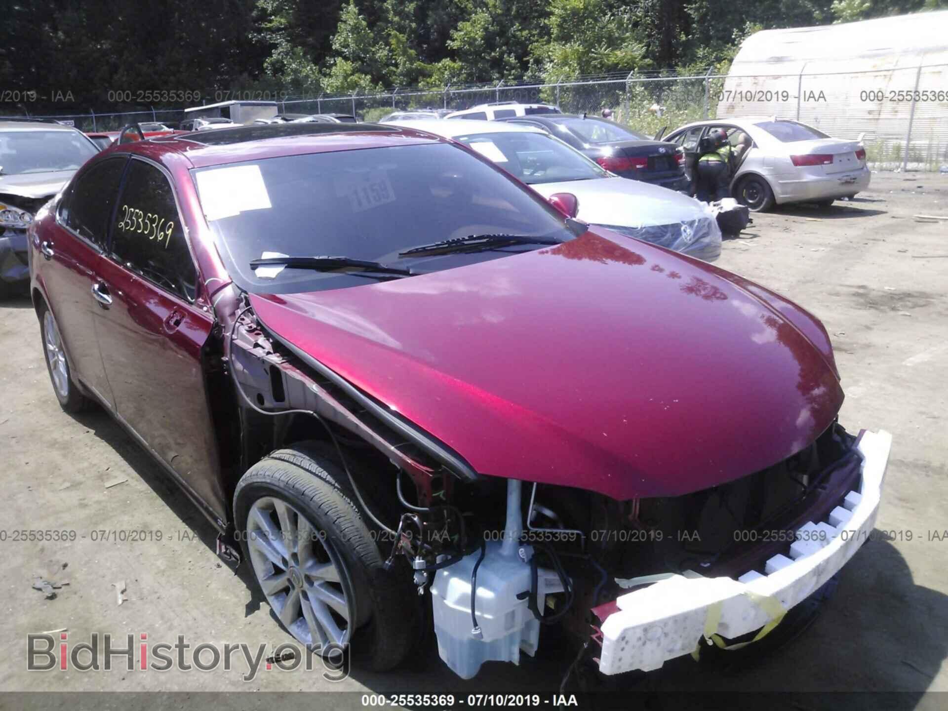 Photo JTHBK1EG0C2503212 - LEXUS ES 2012