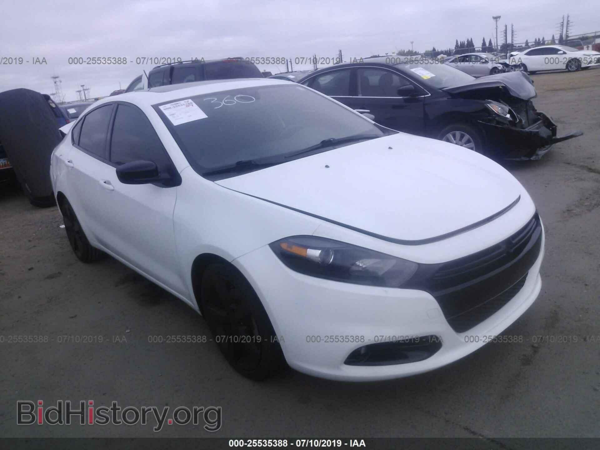 Фотография 1C3CDFBB4FD213039 - DODGE DART 2015