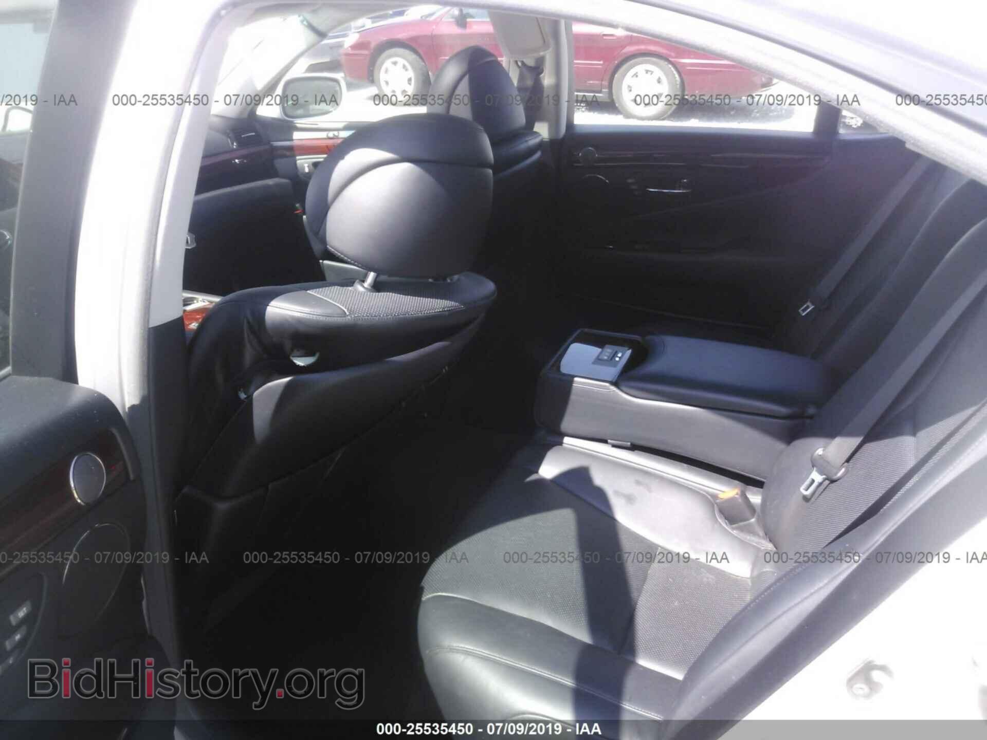 2007 LEXUS LS - VIN: JTHBL46F775009647 - Photo 8