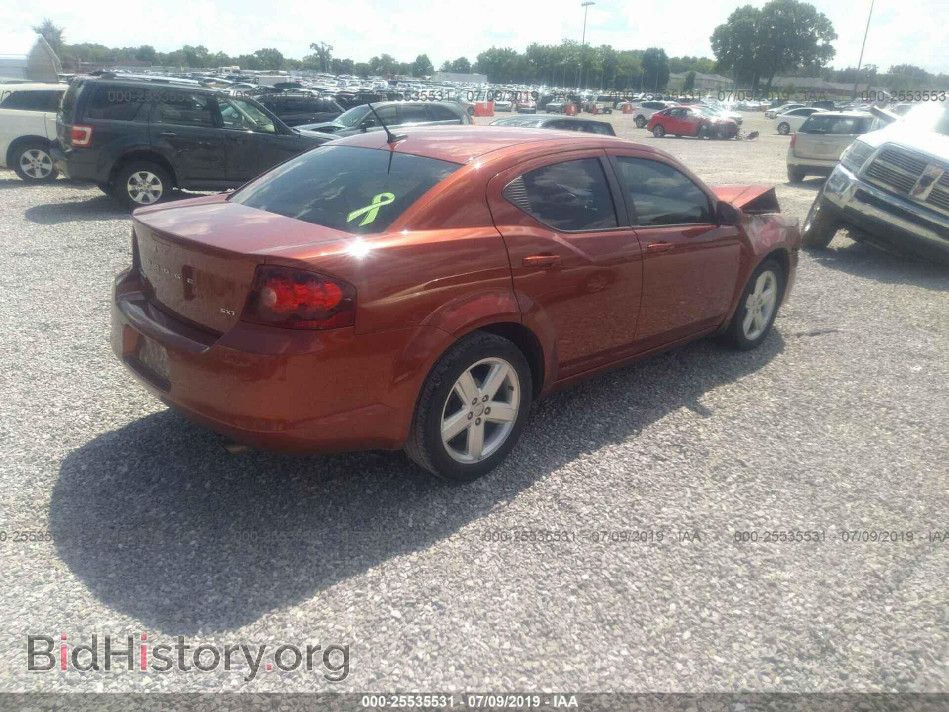 2012 DODGE AVENGER - VIN: 1C3CDZCBXCN227758 - Фото 4