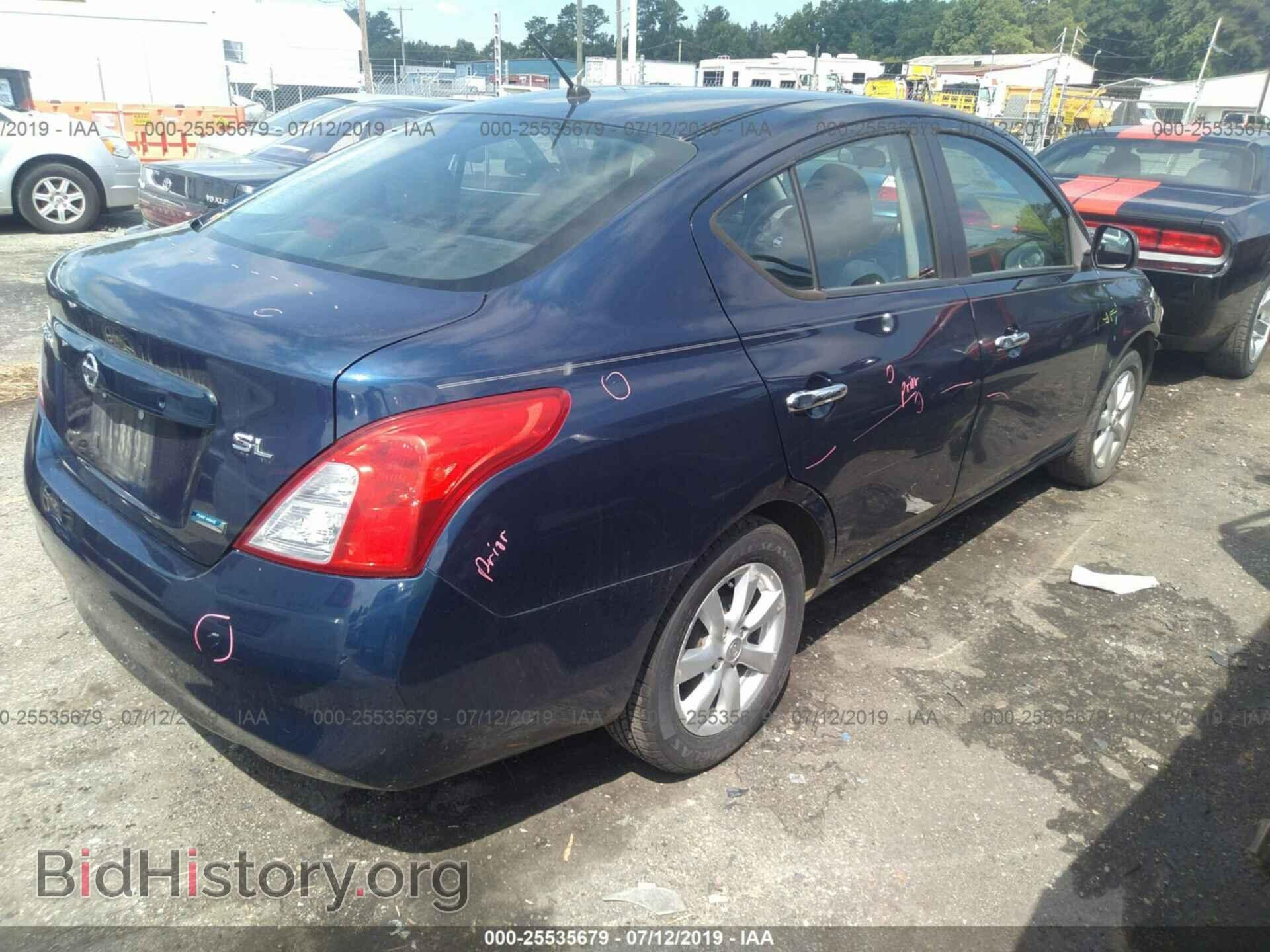 2012 NISSAN VERSA - VIN: 3N1CN7AP0CL815683 - Фото 4