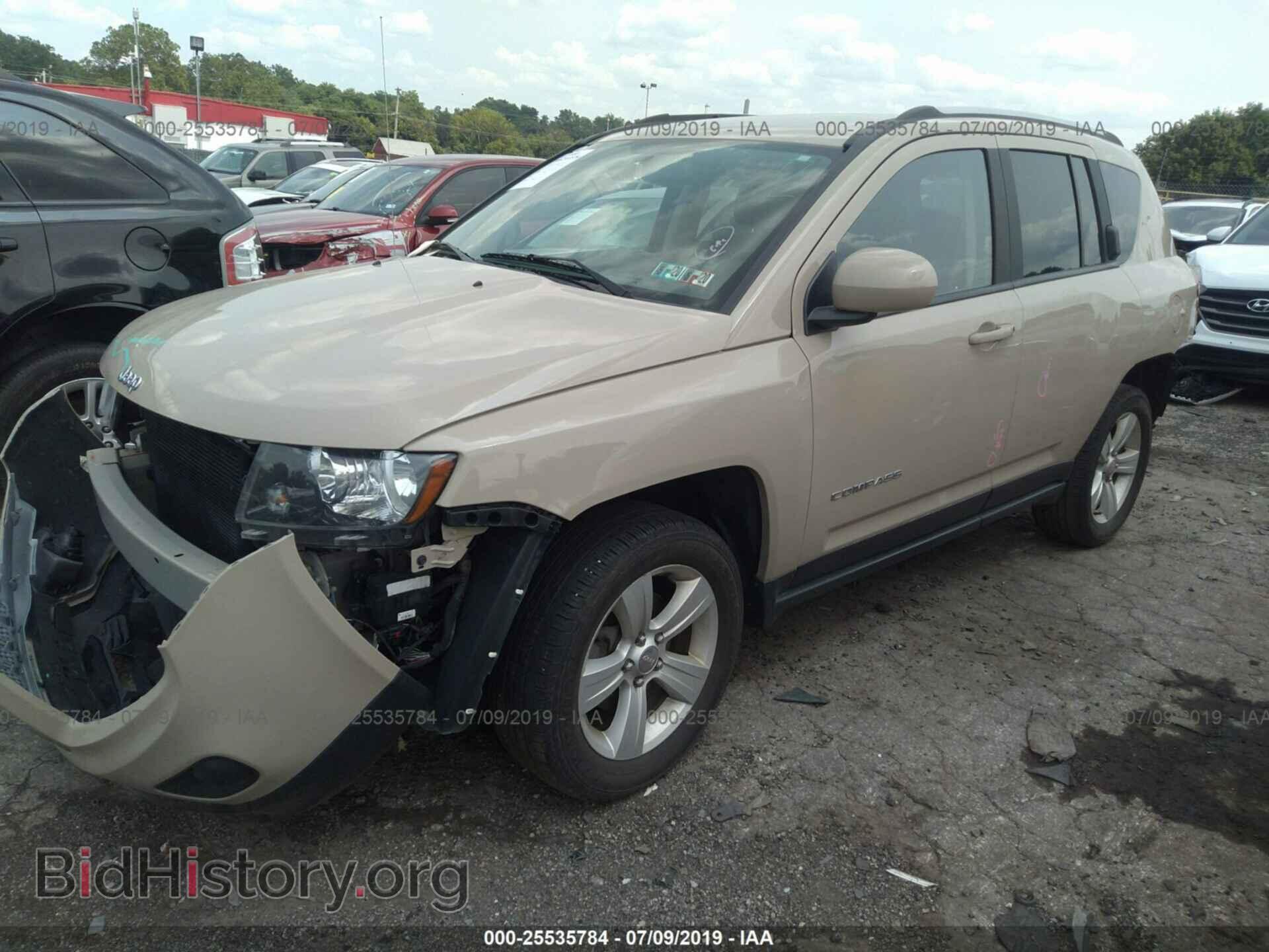 2017 JEEP COMPASS - VIN: 1C4NJDEB7HD191098 - Фото 2