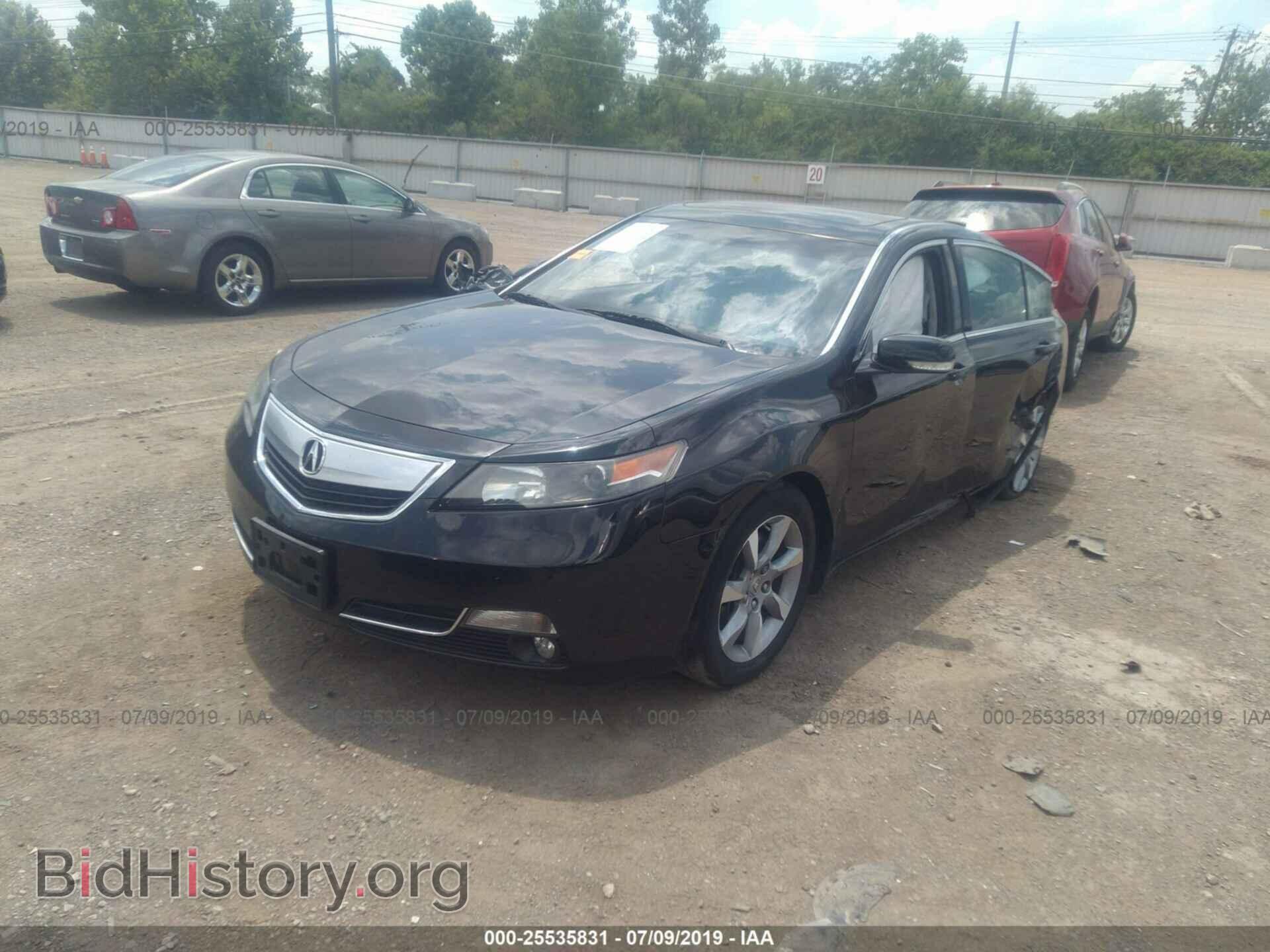 2012 ACURA TL - VIN: 19UUA8F25CA034764 - Фото 2
