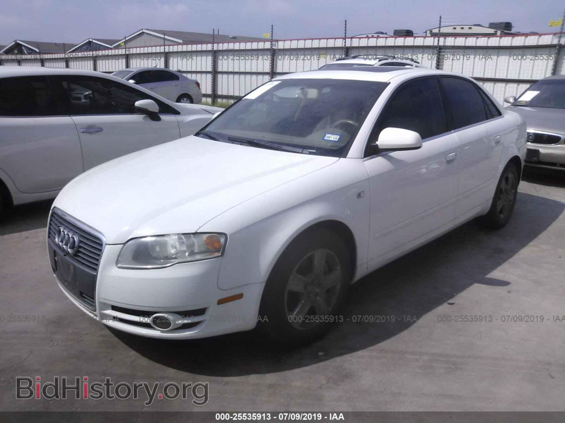 2006 AUDI A4 - VIN: WAUAF78E96A263258 - Фото 2