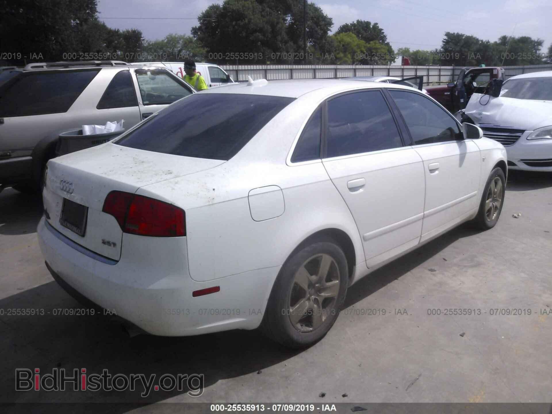 2006 AUDI A4 - VIN: WAUAF78E96A263258 - Фото 4