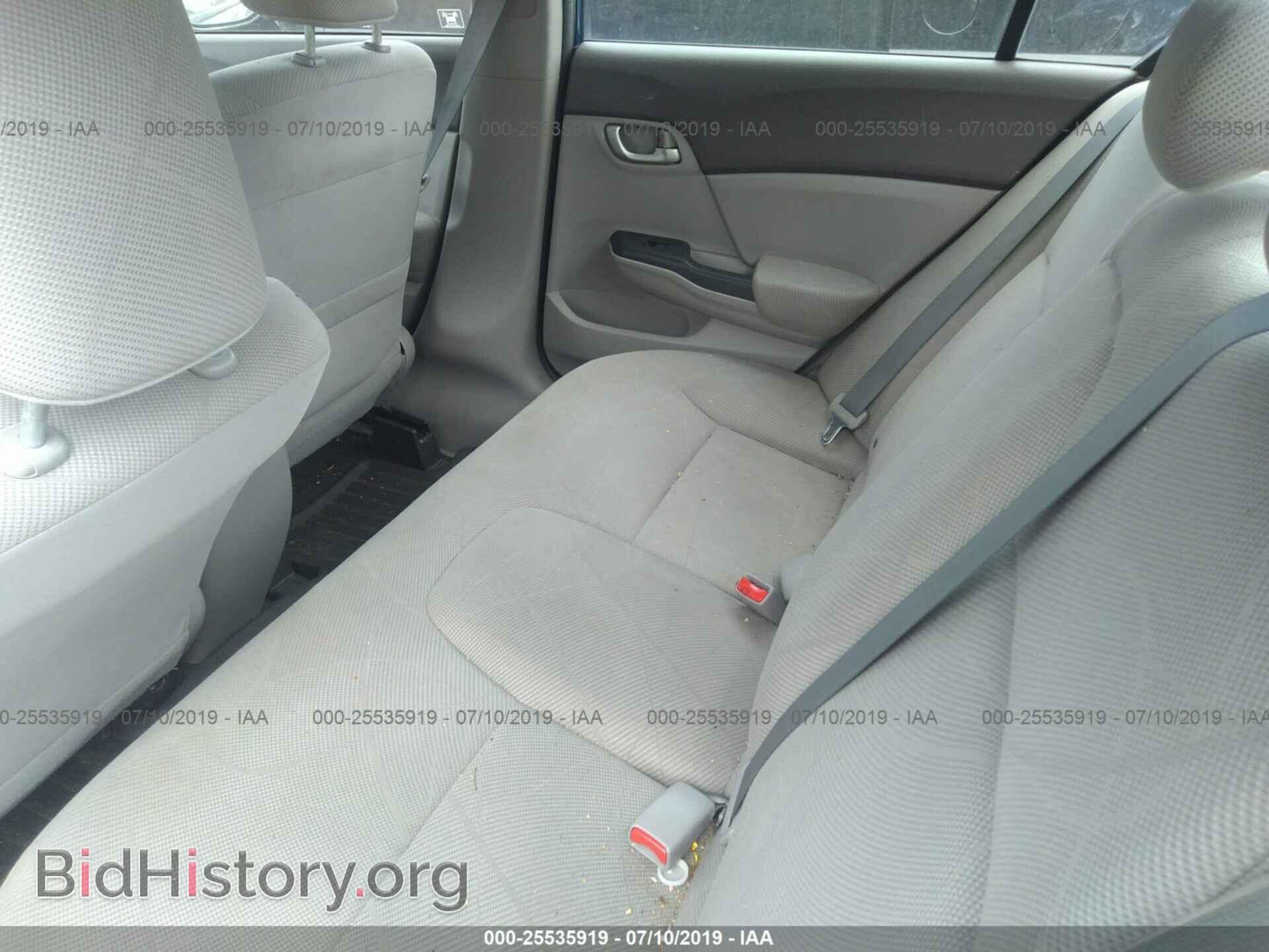 2012 HONDA CIVIC - VIN: 2HGFB2F57CH540398 - Photo 8