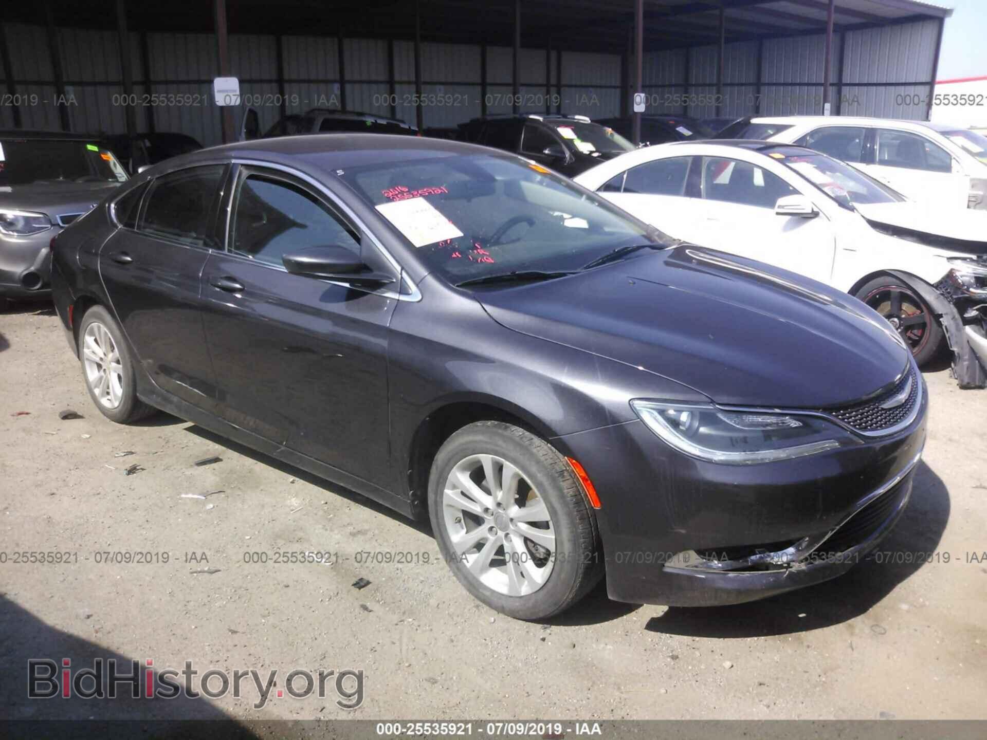 Photo 1C3CCCAB9GN126641 - CHRYSLER 200 2016