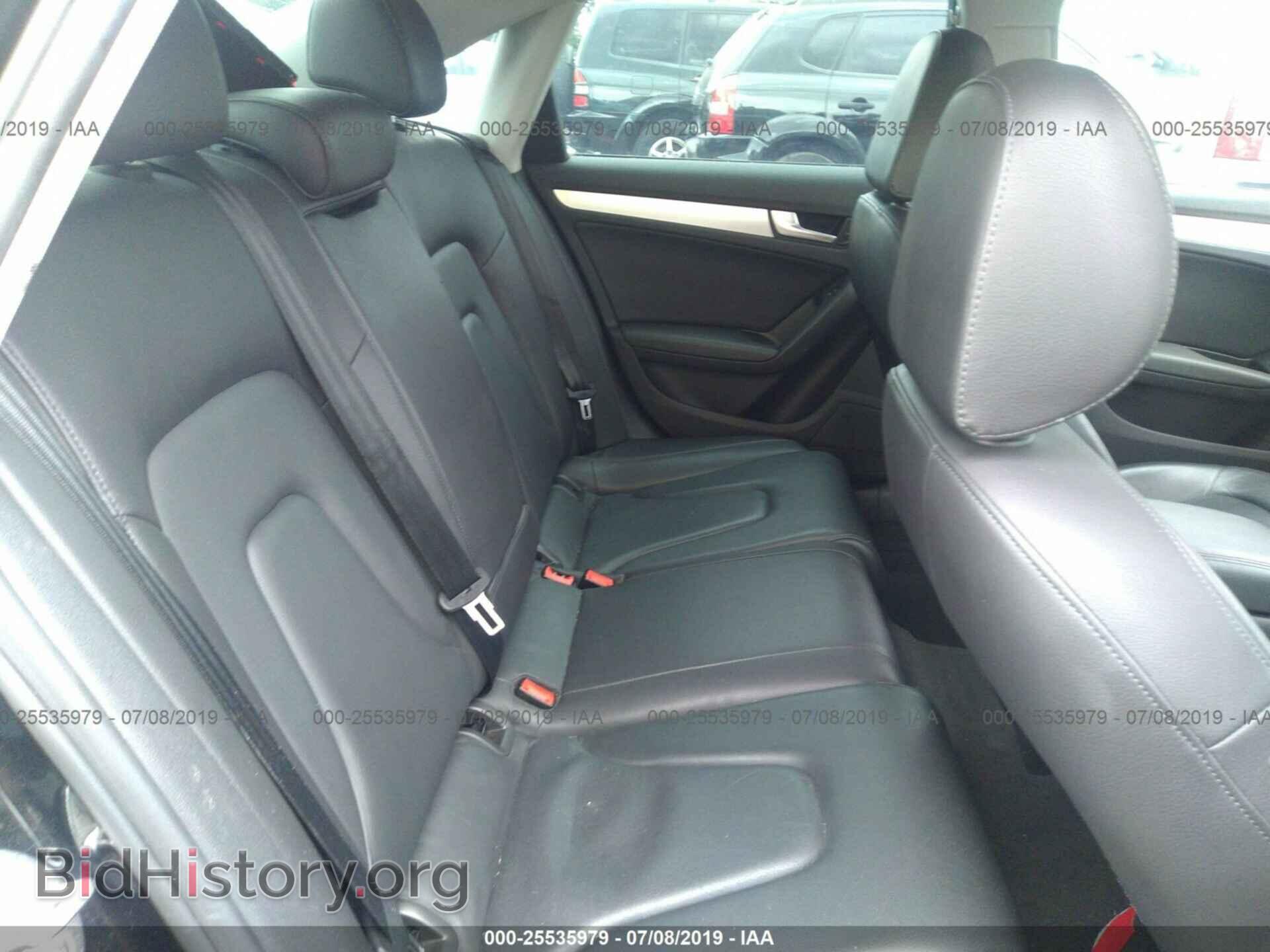2011 AUDI A4 - VIN: WAUFFAFL8BN012013 - Фото 8