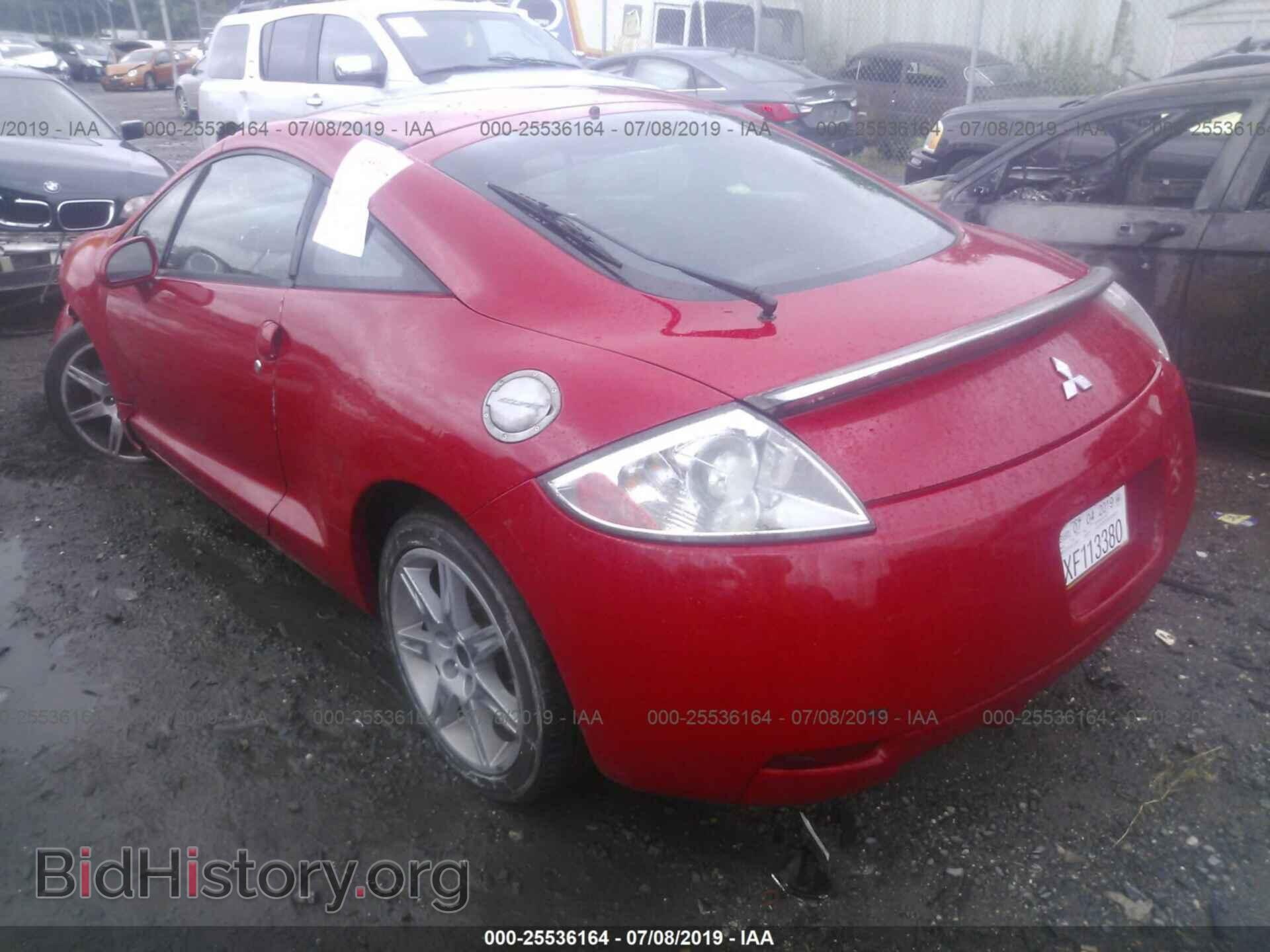 2006 MITSUBISHI ECLIPSE - VIN: 4A3AK34T86E006447 - Фото 3