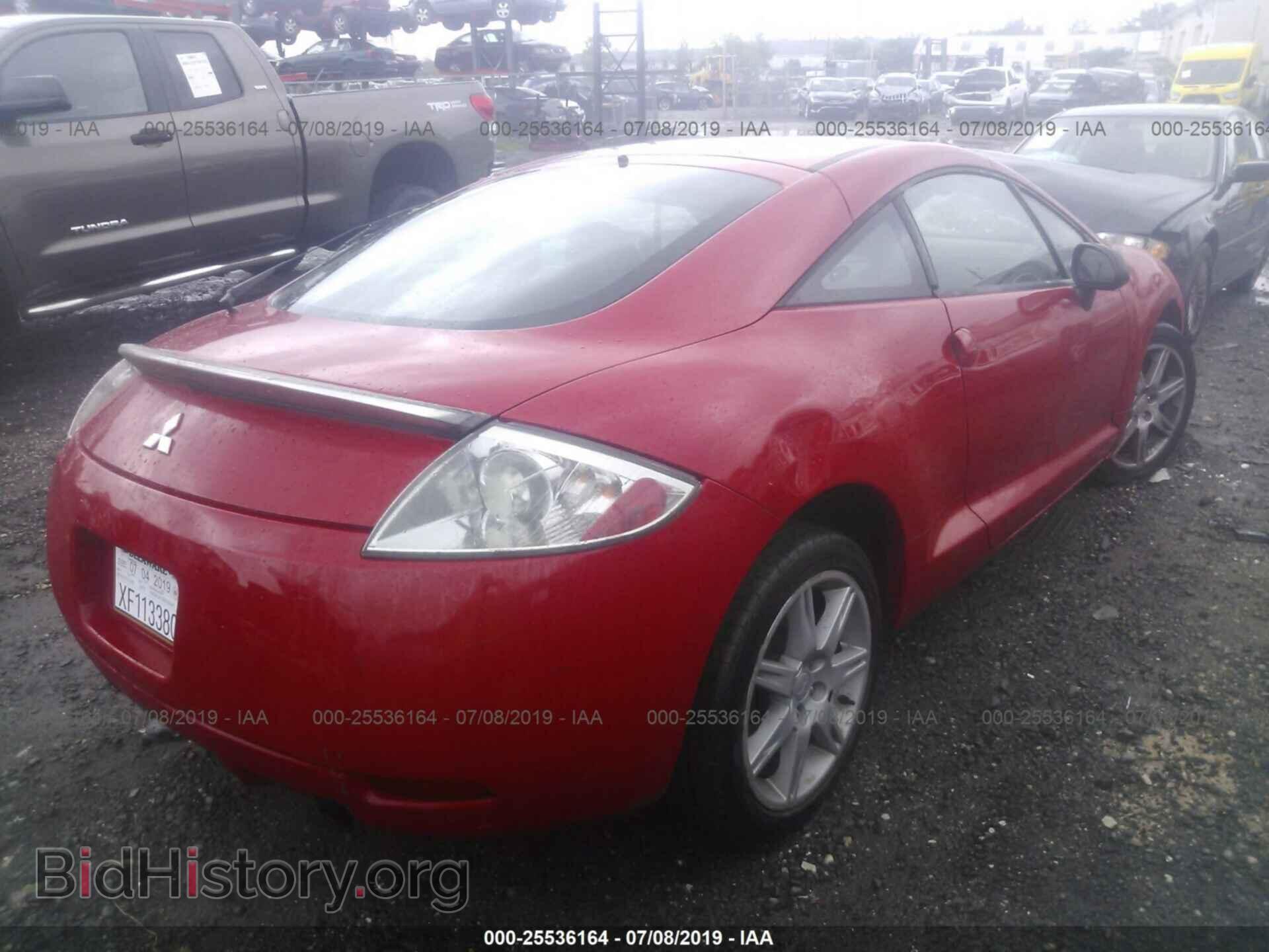 2006 MITSUBISHI ECLIPSE - VIN: 4A3AK34T86E006447 - Фото 4