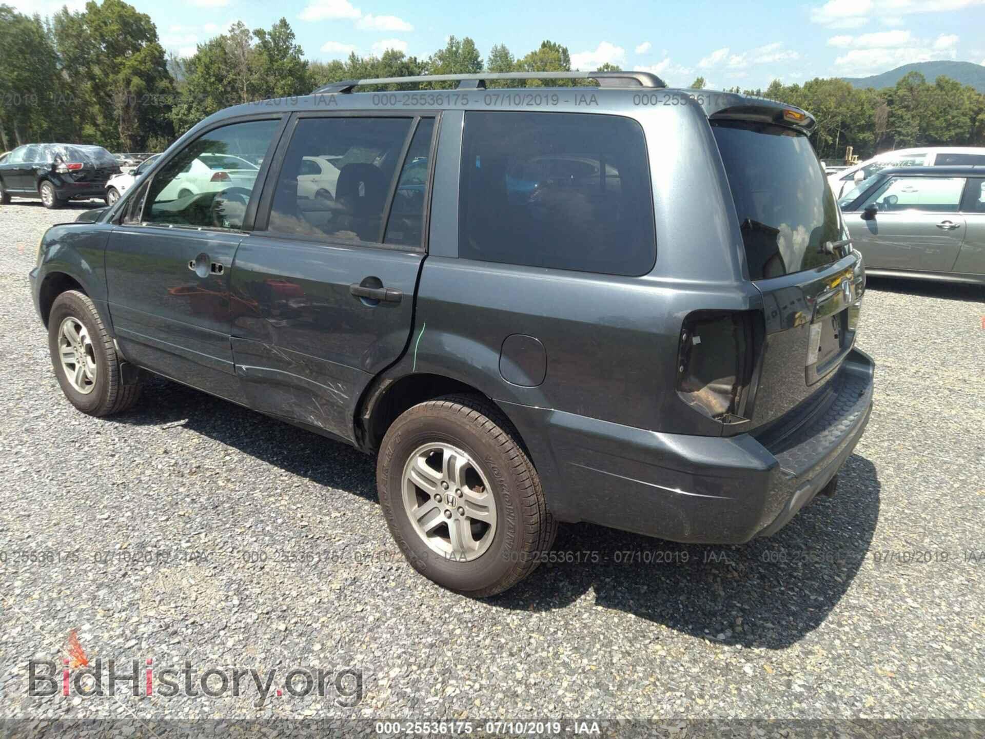 2005 HONDA PILOT - VIN: 5FNYF18505B048551 - Фото 3