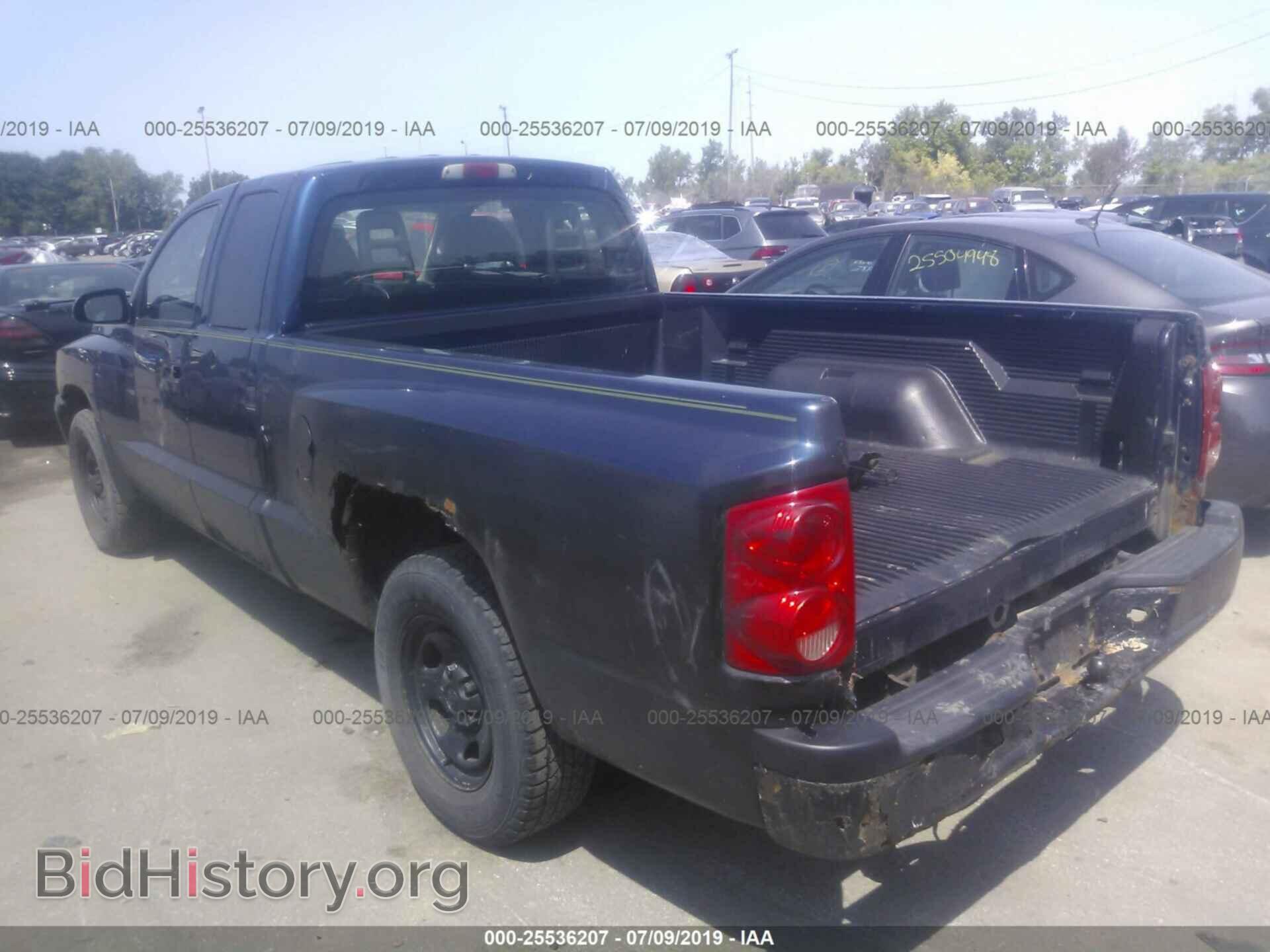 2005 DODGE DAKOTA - VIN: 1D7HE22K15S335770 - Фото 3