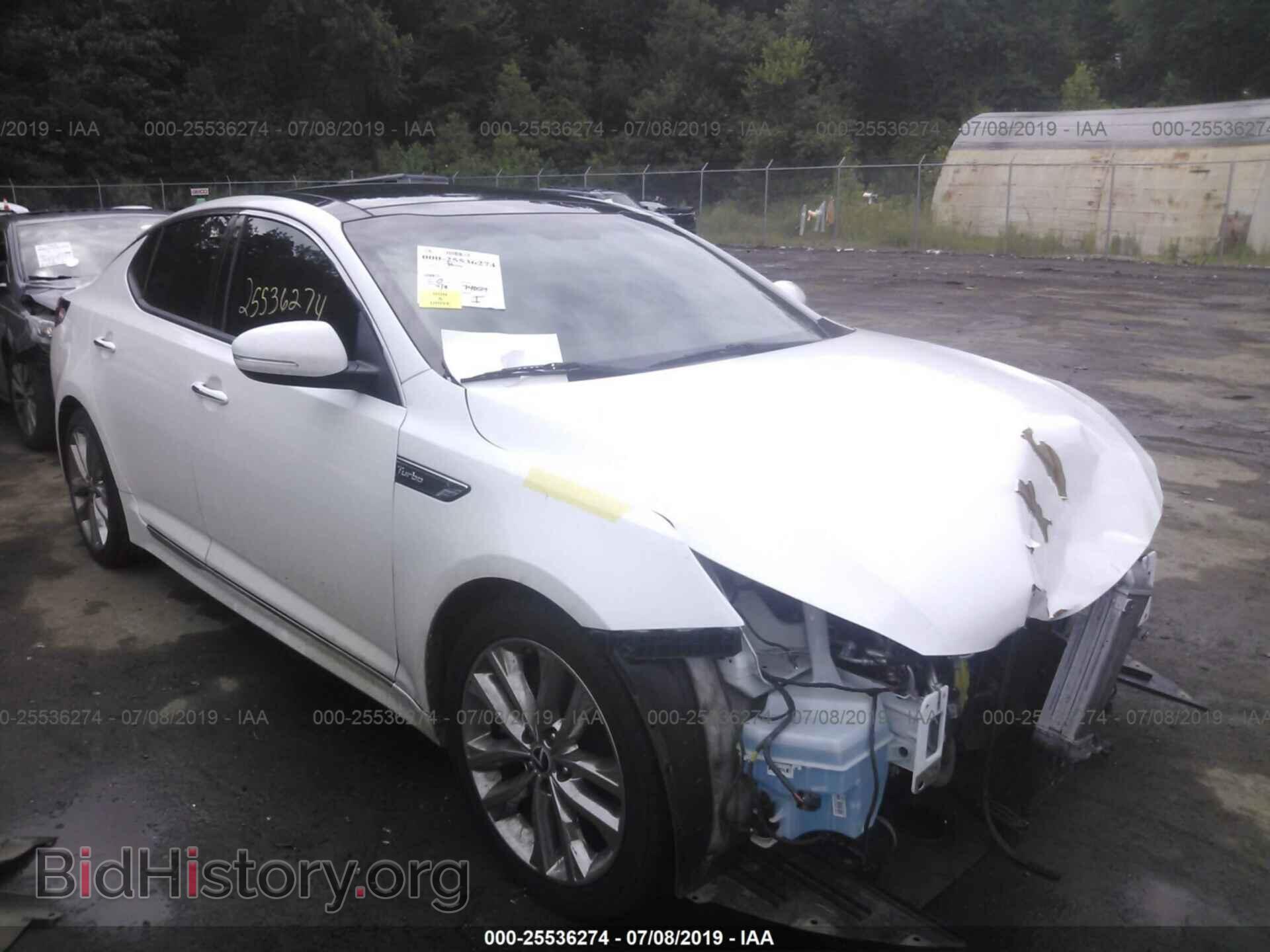 Фотография 5XXGR4A62FG357752 - KIA OPTIMA 2015