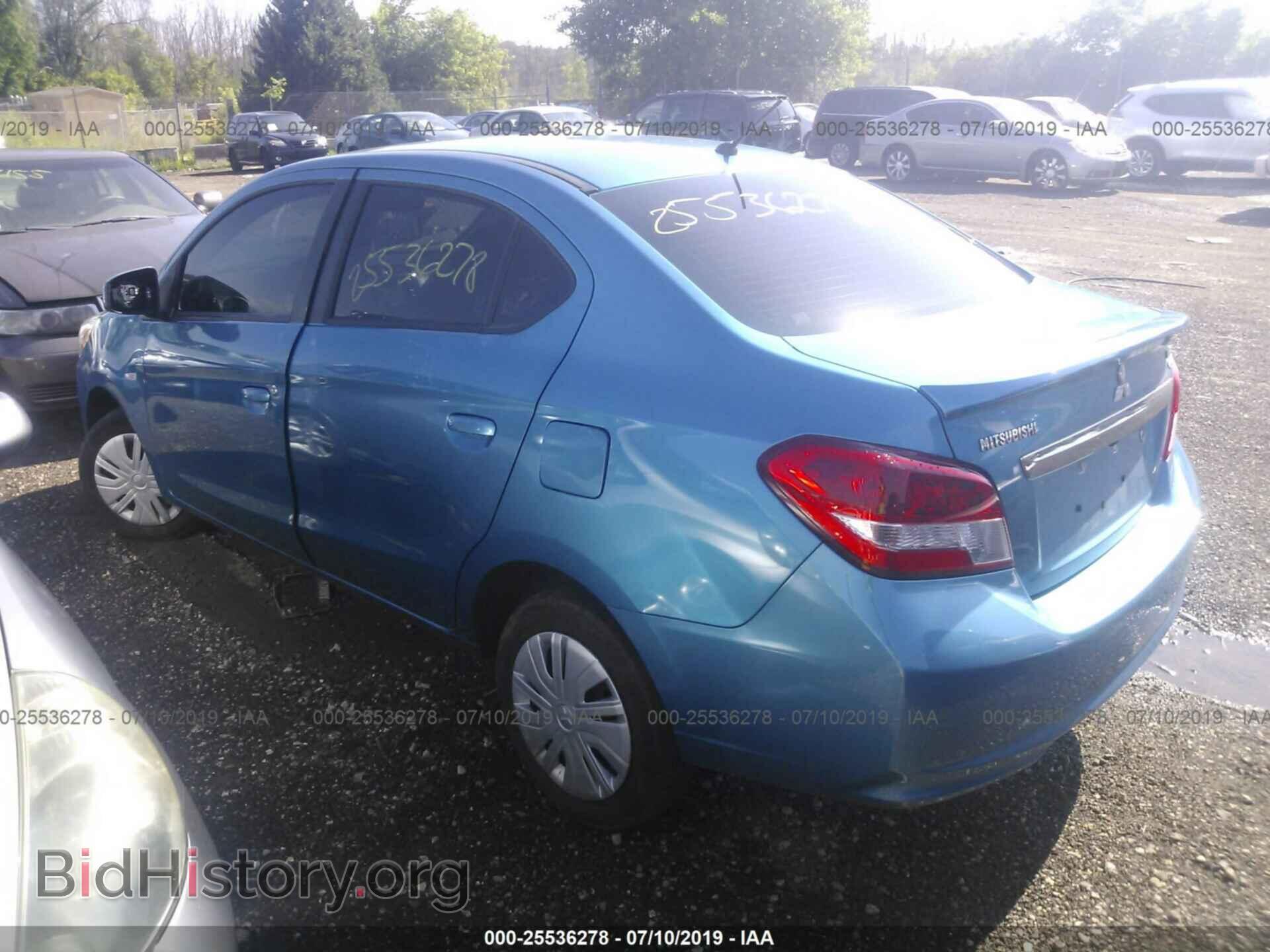 2017 MITSUBISHI MIRAGE - VIN: ML32F3FJ9HHF11444 - Фото 3