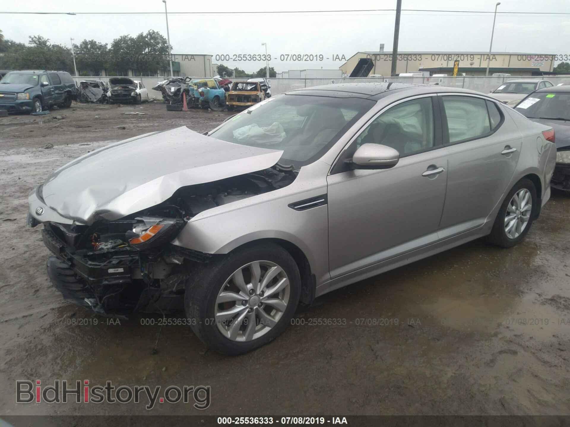 2015 KIA OPTIMA - VIN: 5XXGN4A76FG423000 - Фото 2