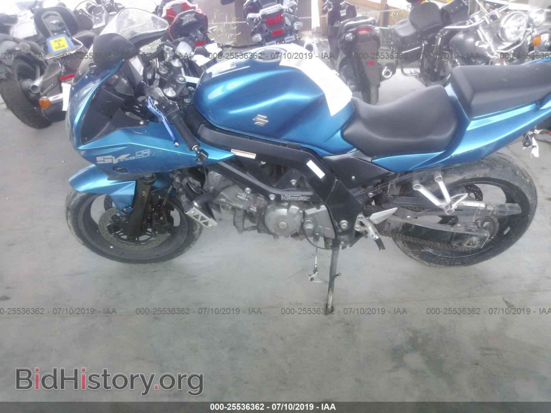 2006 SUZUKI SV650 - VIN: JS1VP53A262106122 - Фото 9