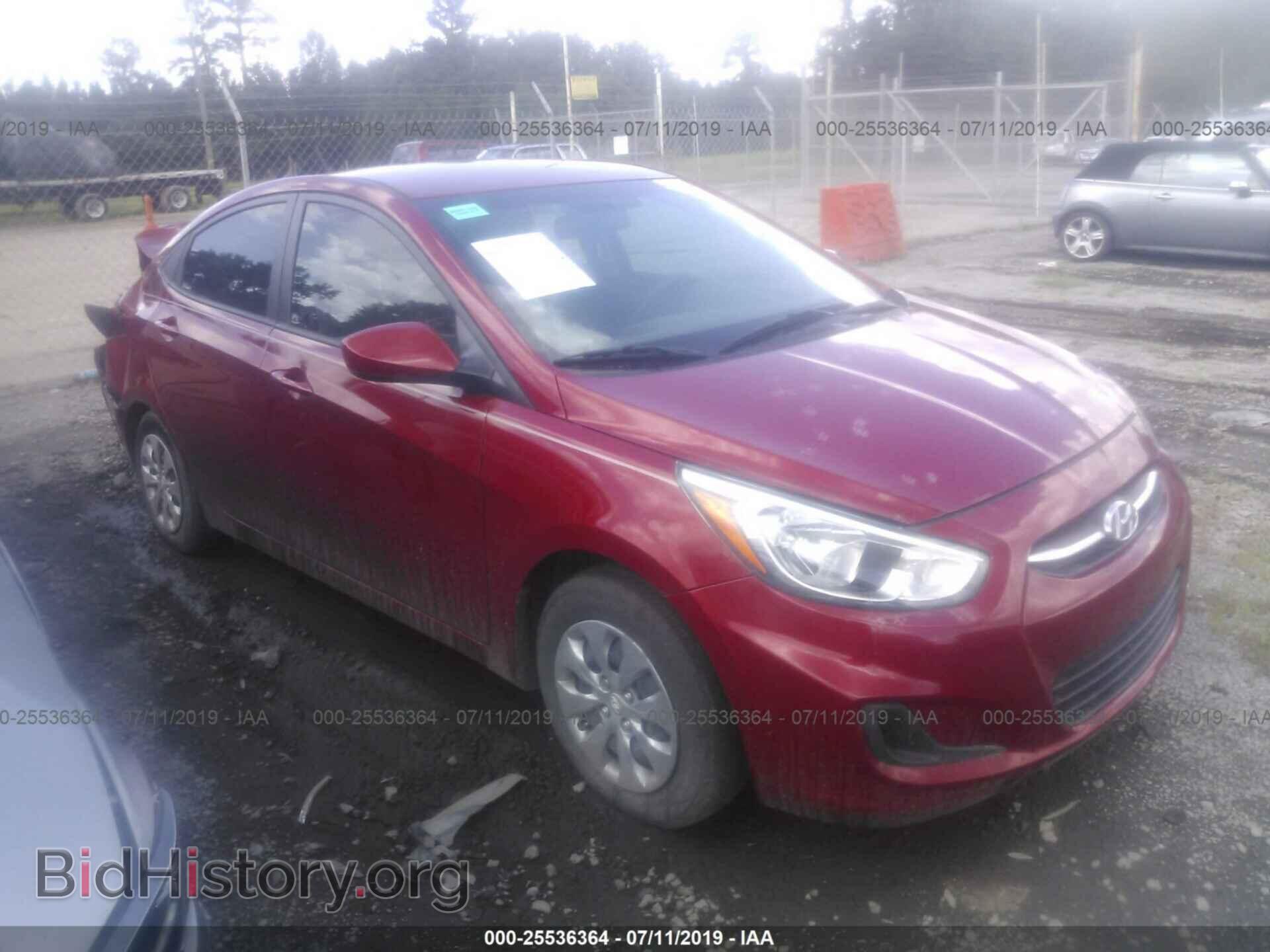 Фотография KMHCT4AE1HU358438 - HYUNDAI ACCENT 2017